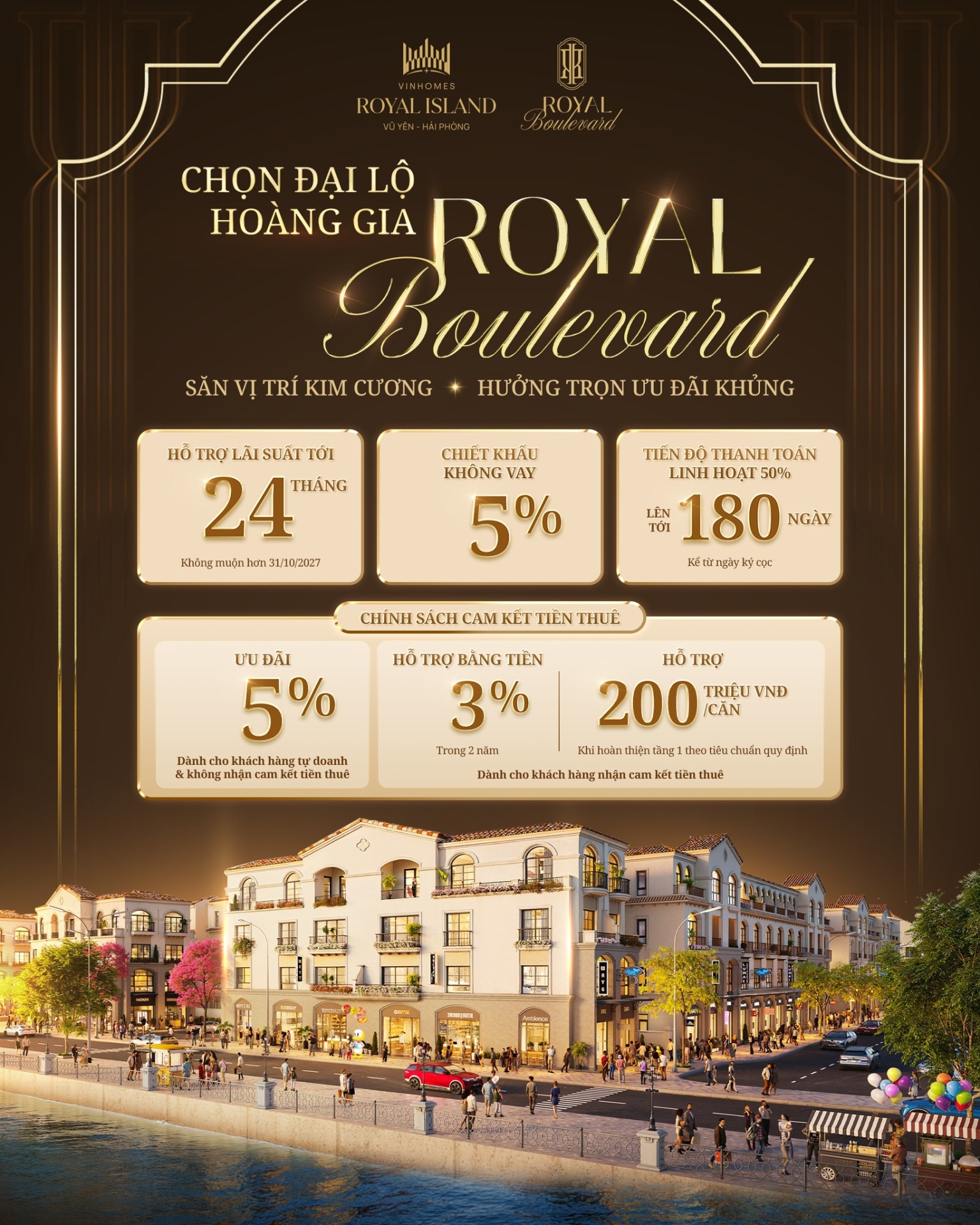 Royal Boulevard - Săn vị trí kim cương, hưởng trọn ưu đãi khủng!