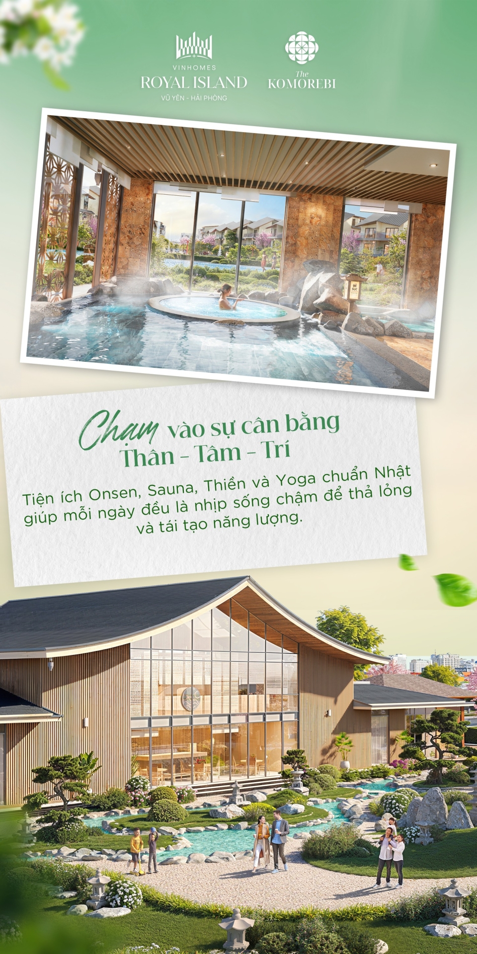 Chạm tới không gian sống an yên tại The Komorebi