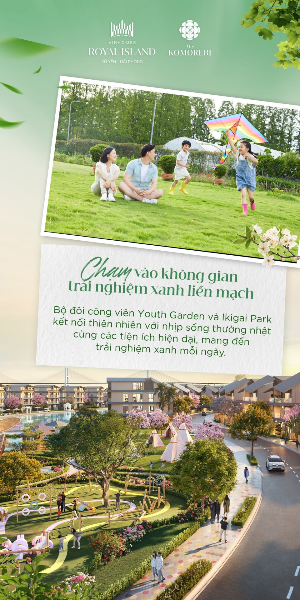 Chạm tới không gian sống an yên tại The Komorebi