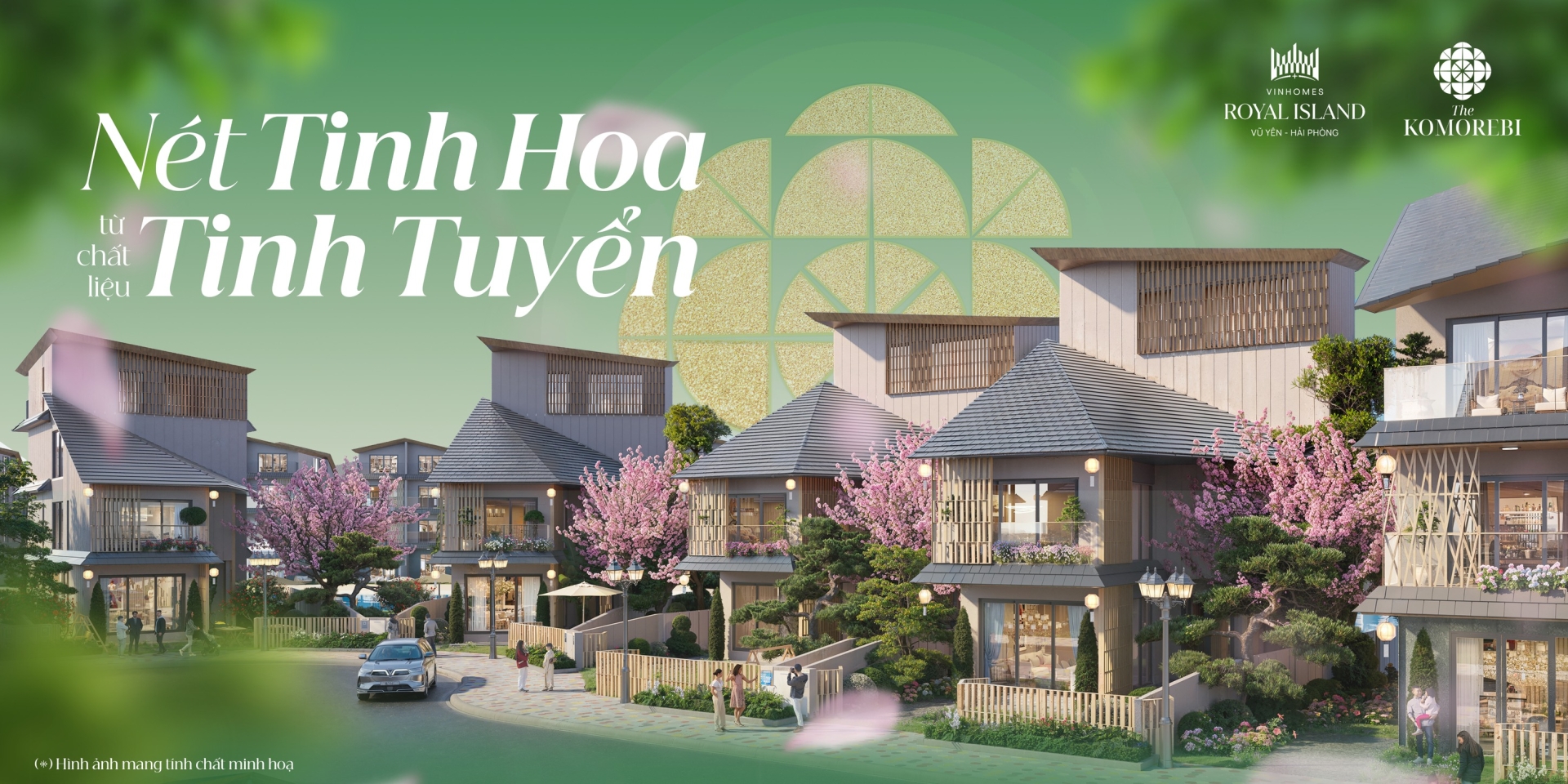 The Komorebi: Nét tinh hoa từ chất liệu tinh tuyển