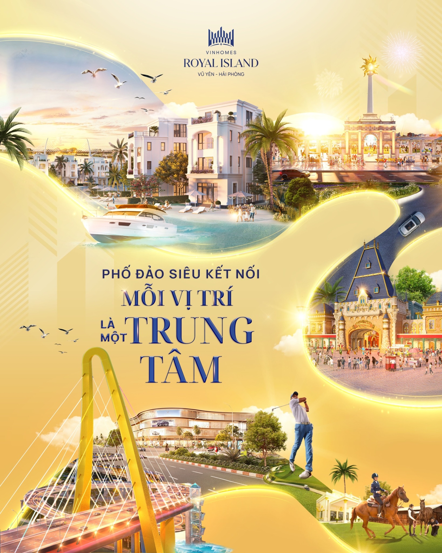 Phố Đảo siêu kết nối - Mỗi vị trí là một trung tâm