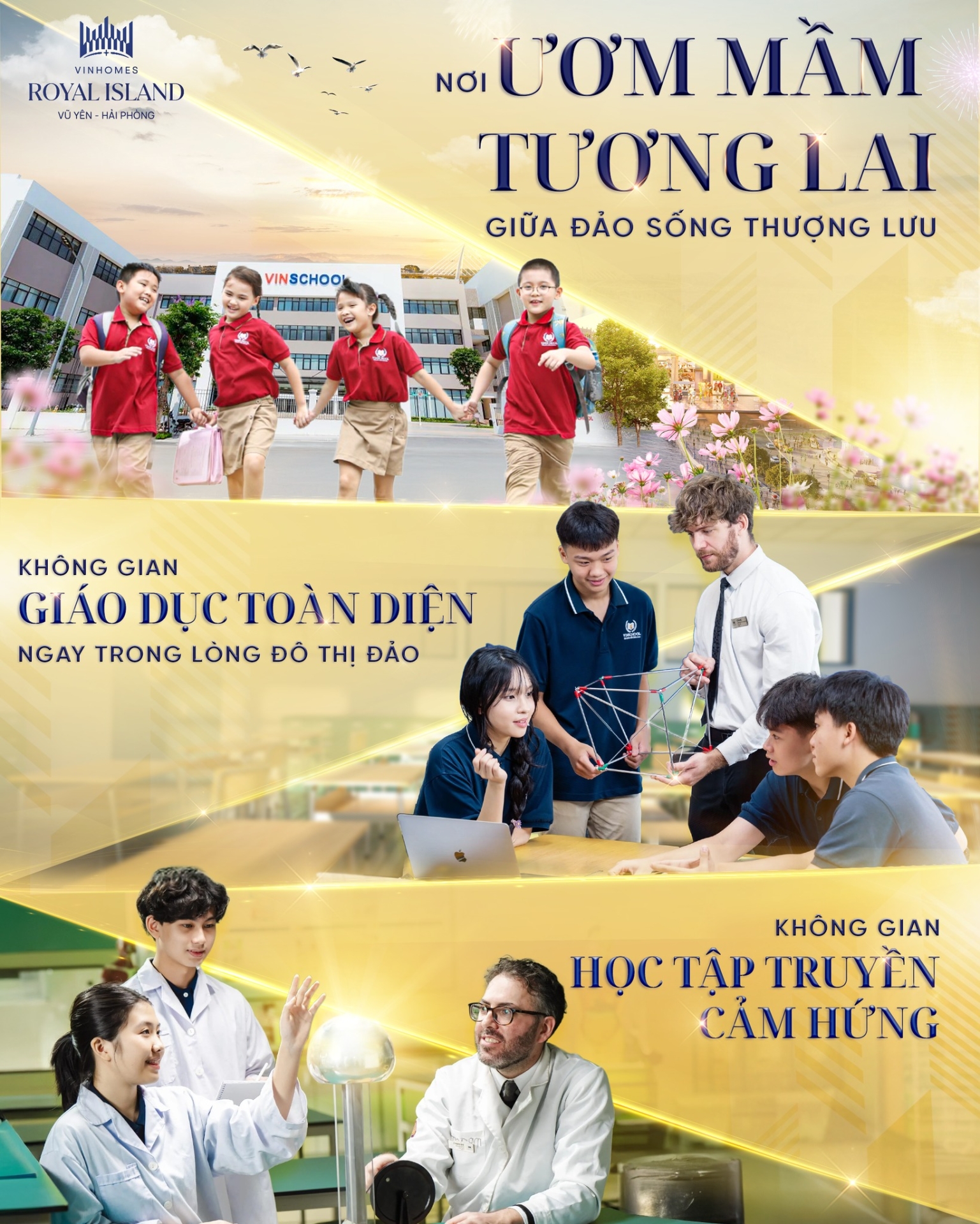 Nơi ươm mầm tương lai giữa đảo tỷ phú