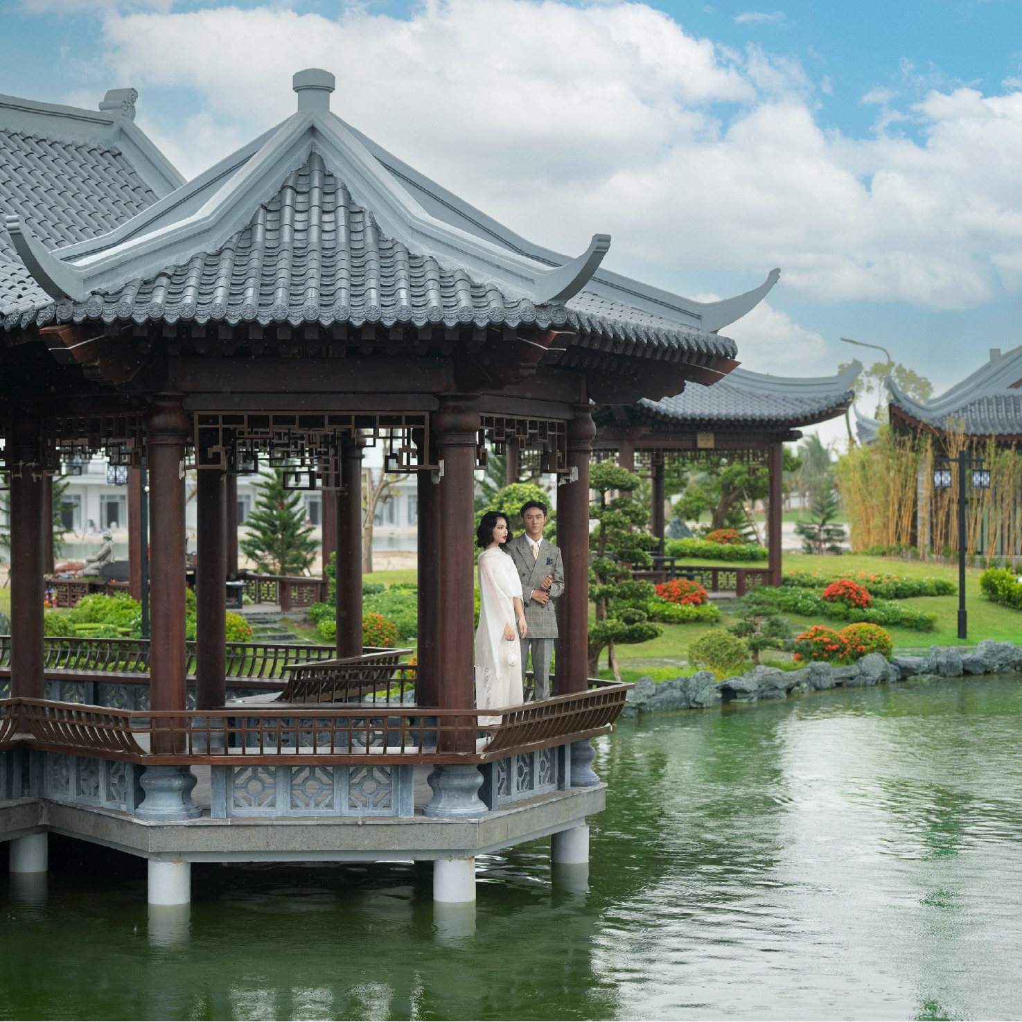 Đảo Vua đẹp rực rỡ & tràn đầy sức sống - Cảnh quan, tiện ích đã xong, tấp nập đón dây về ở