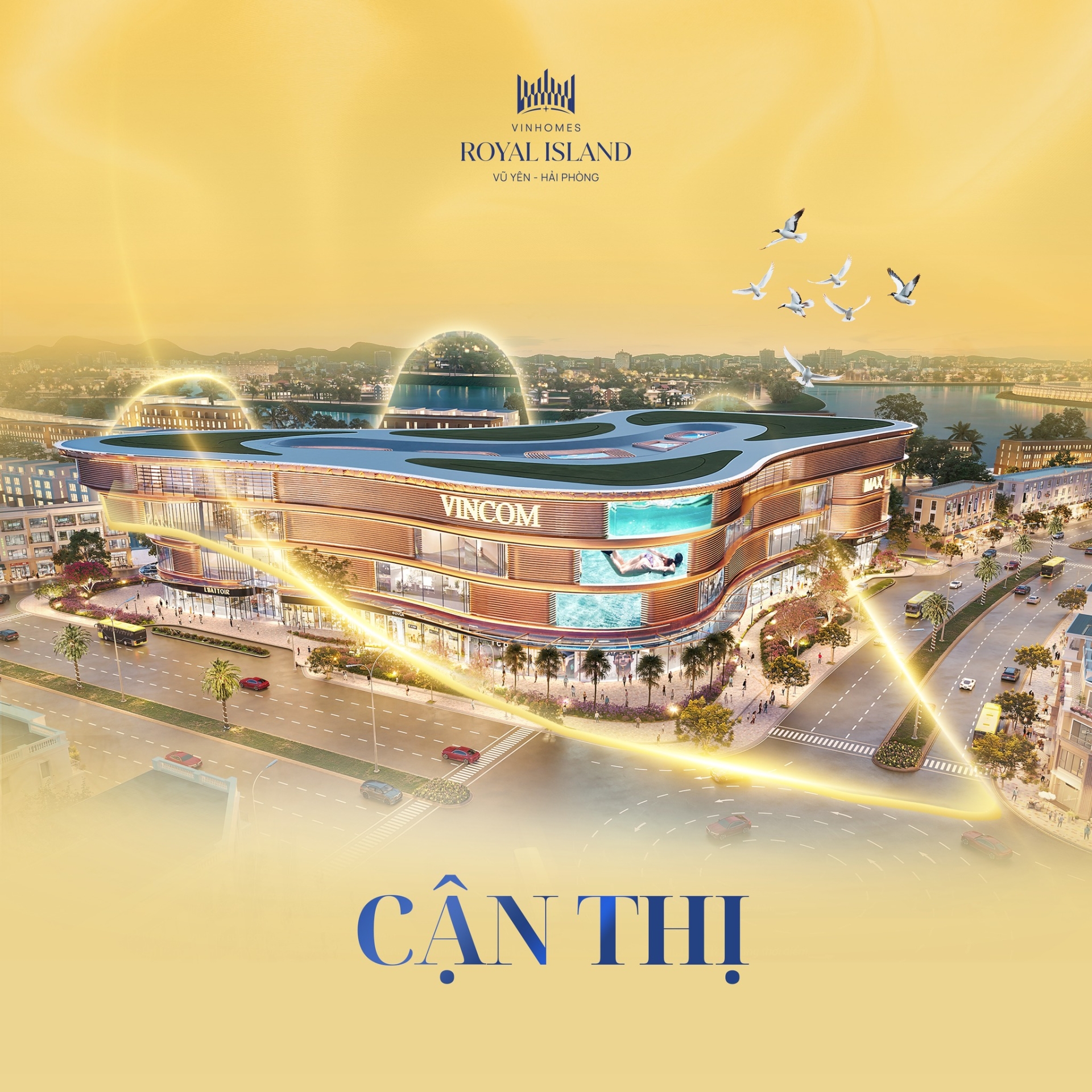 Nhà phố Song Diện - Phong thủy vượng tài