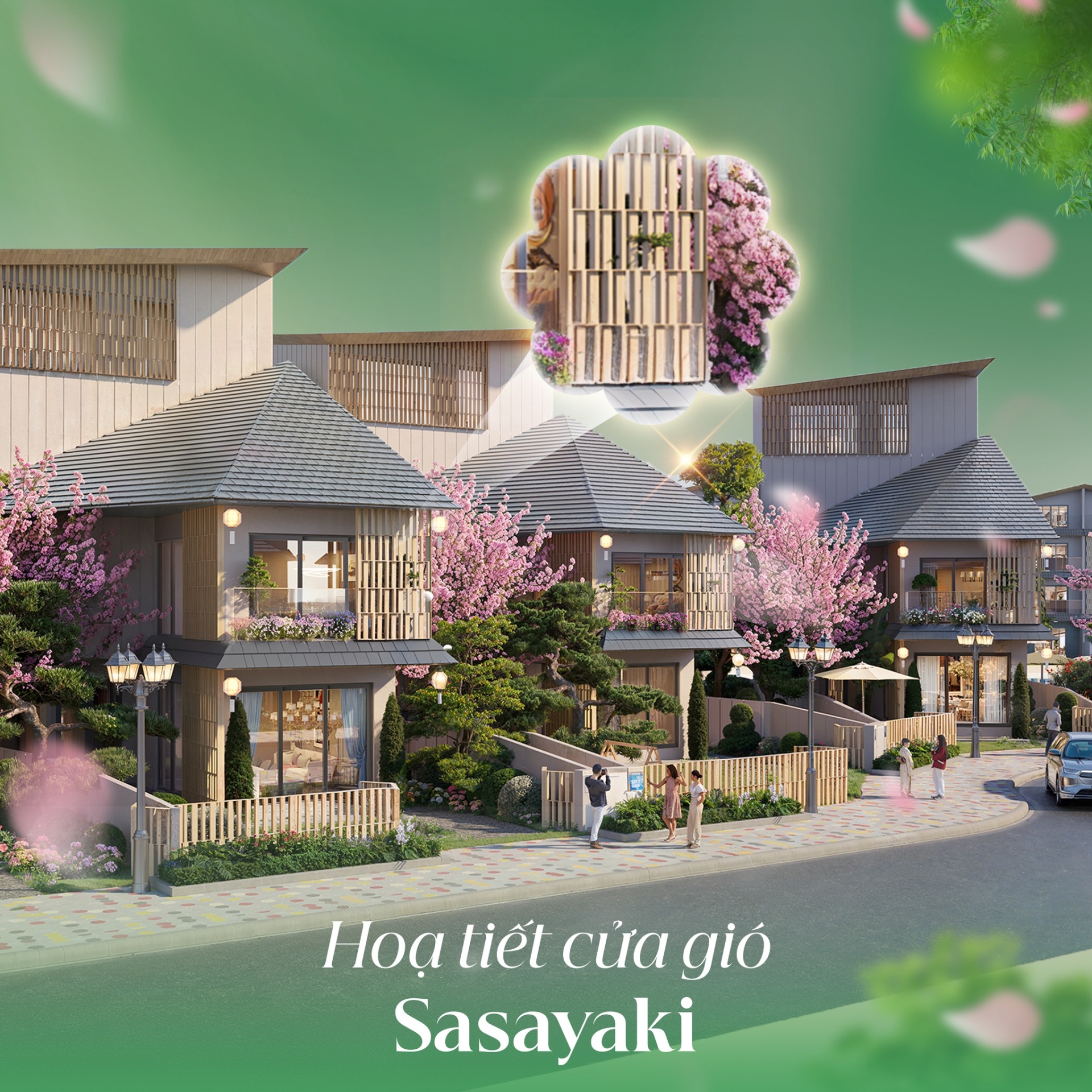 The Komorebi - Thềm nhà lung linh màu hoa nắng