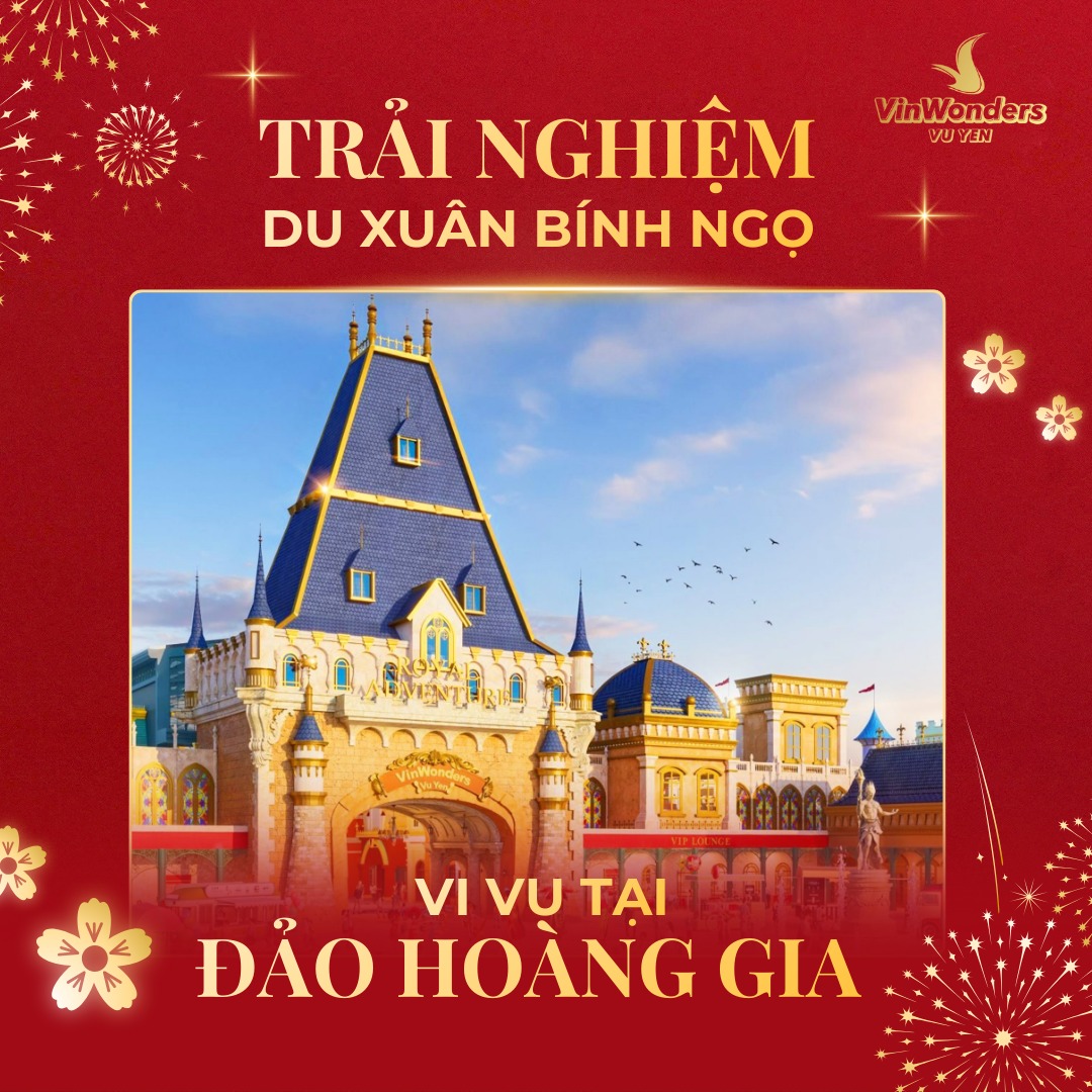 Du Xuân Bính Ngọ - Vi vu Đảo Hoàng Gia Vũ Yên