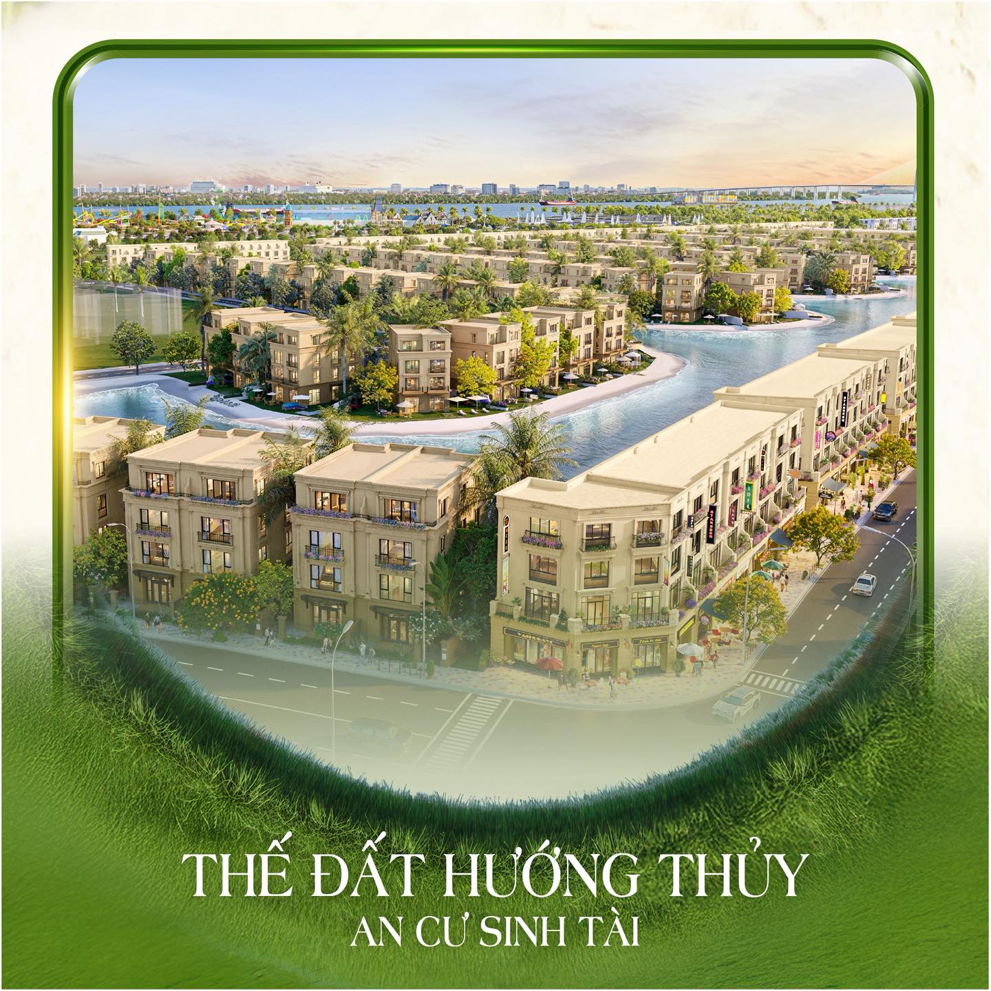 Lựa chọn nhà phố vườn: View trọn hồ cảnh quan - Bình yên sau hiên nhà