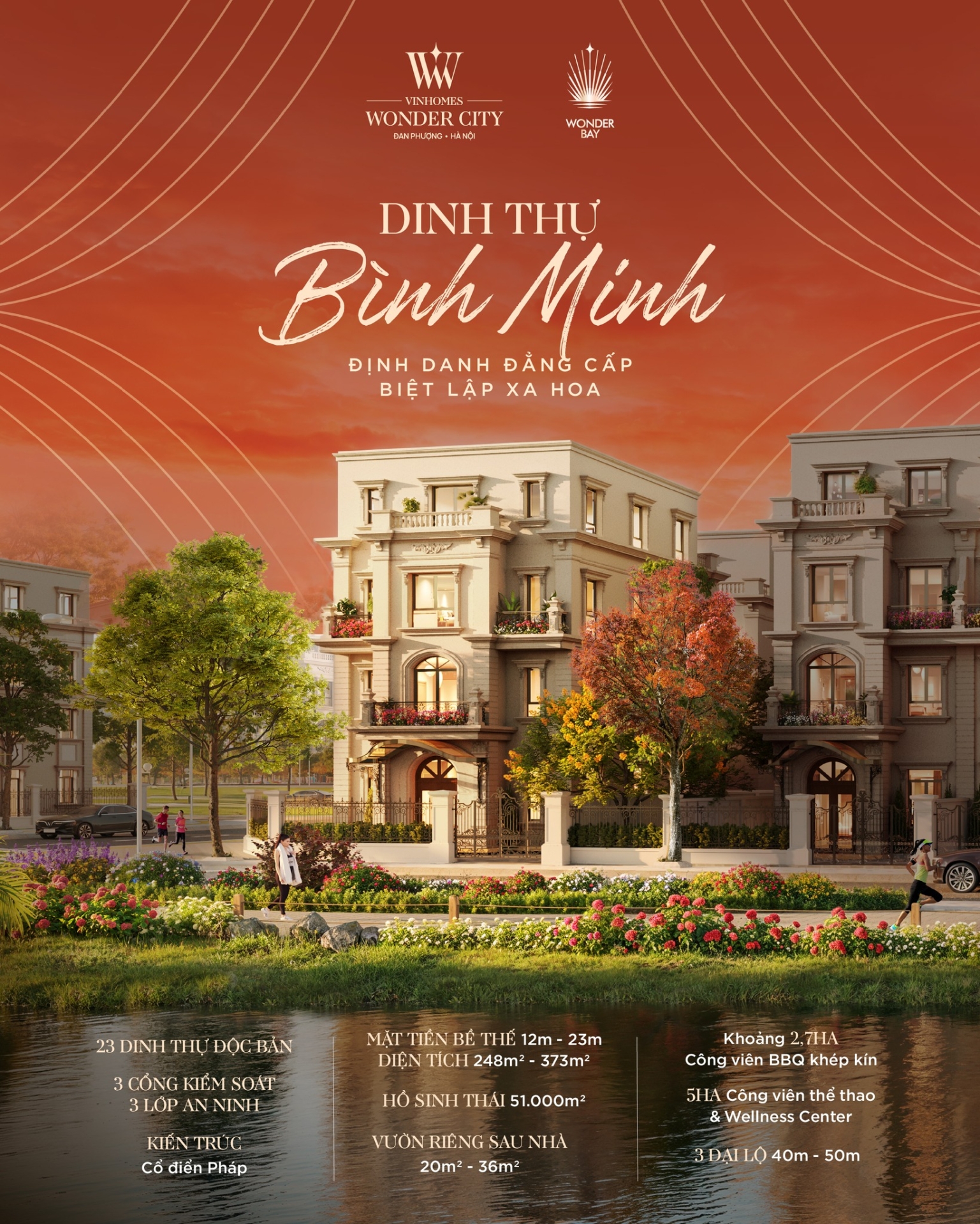 Dinh thự Bình Minh: Định danh đẳng cấp - Biệt lập xa hoa