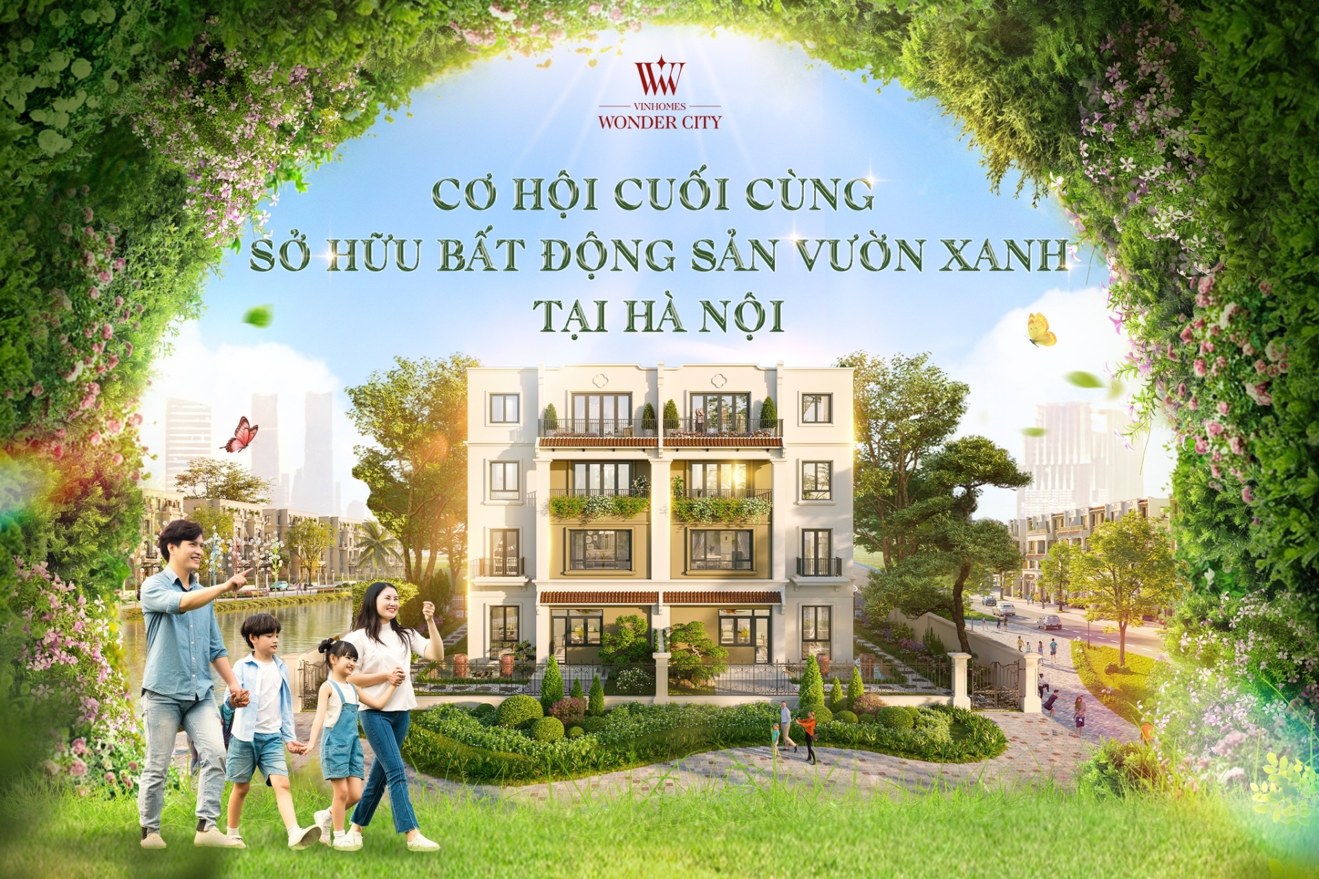 Cơ hội cuối cùng sở hữu BĐS Vườn Xanh tại Hà Nội