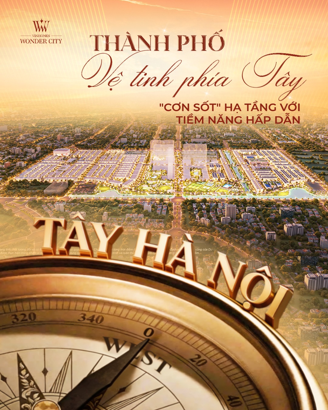Vinhomes Wonder City - Thành phố vệ tinh Phía Tây, 