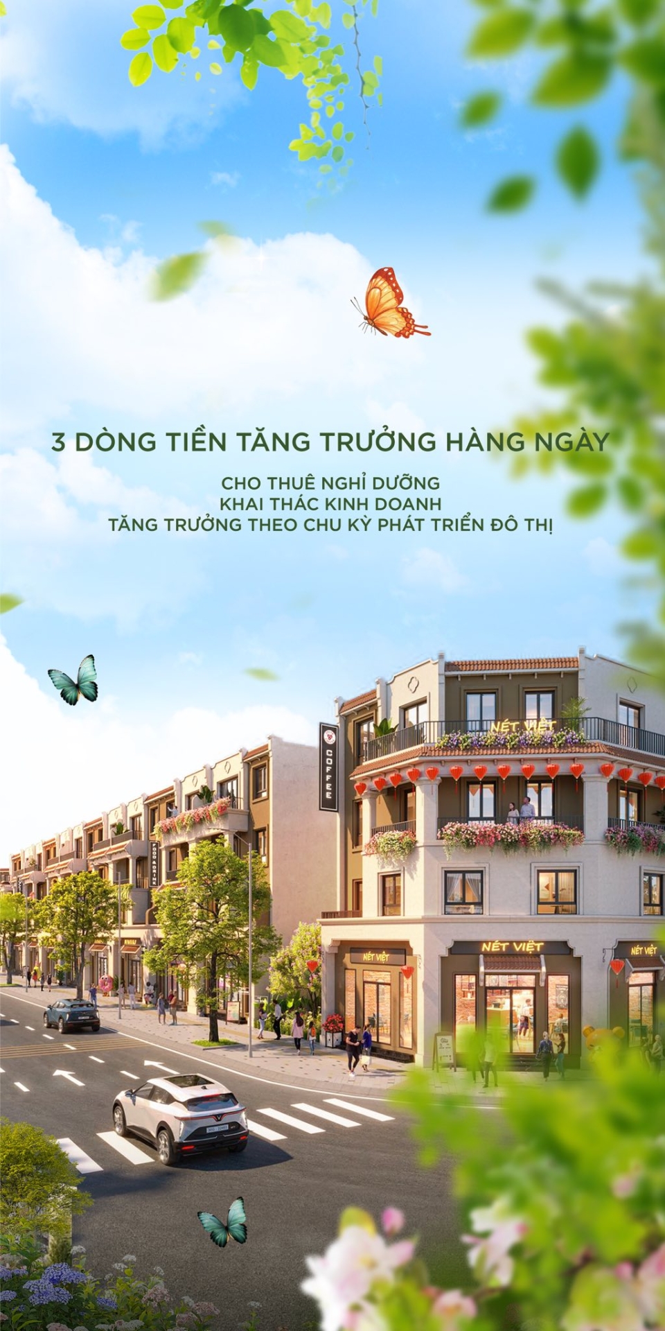 3 trụ cột vàng tạo nên giá  trị vượt  trội của thương phố Đại lộ Green Boulevard
