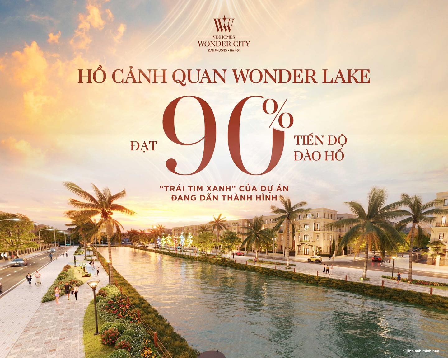 Hồ cảnh quan Wonder Lake - 