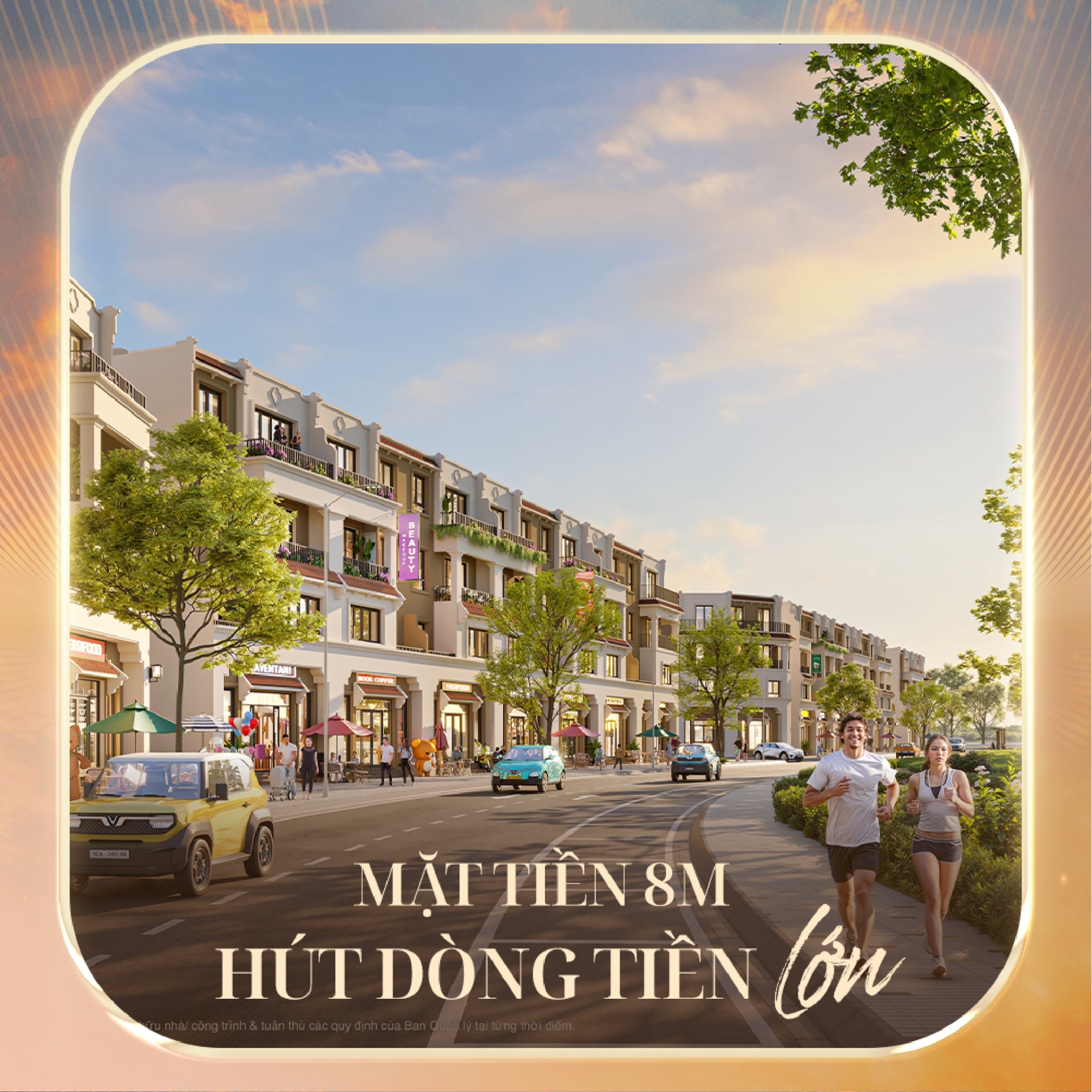 The 8:120 Collection - Trục shop vàng giữa lòng cao tầng