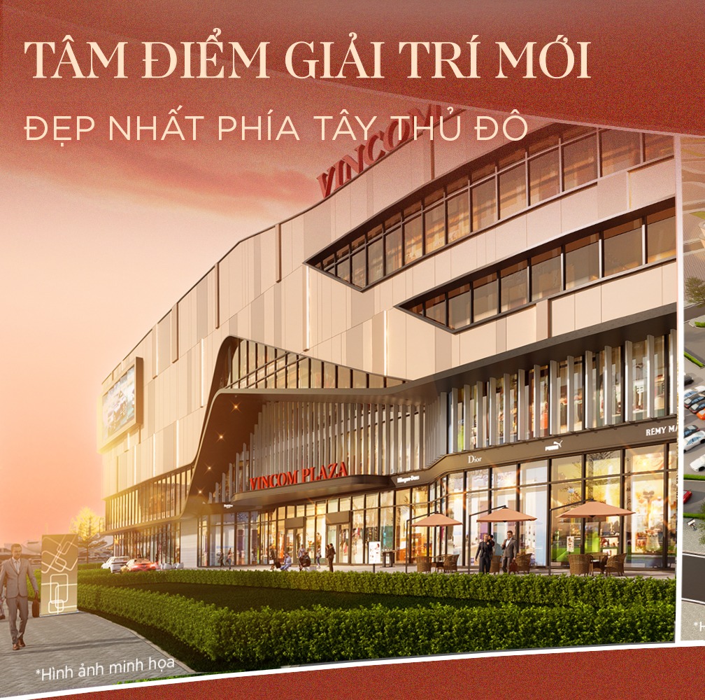 Tâm điểm ẩm thực, mua sắm, giải trí đẹp nhất phía Tây Hà Nội đã lộ diện