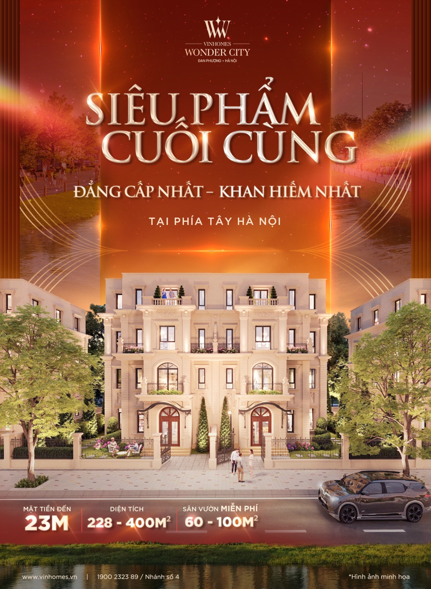 Siêu phẩm cuối cùng đẳng cấp nhất - Khan hiếm nhất tại phía Tây Hà Nội