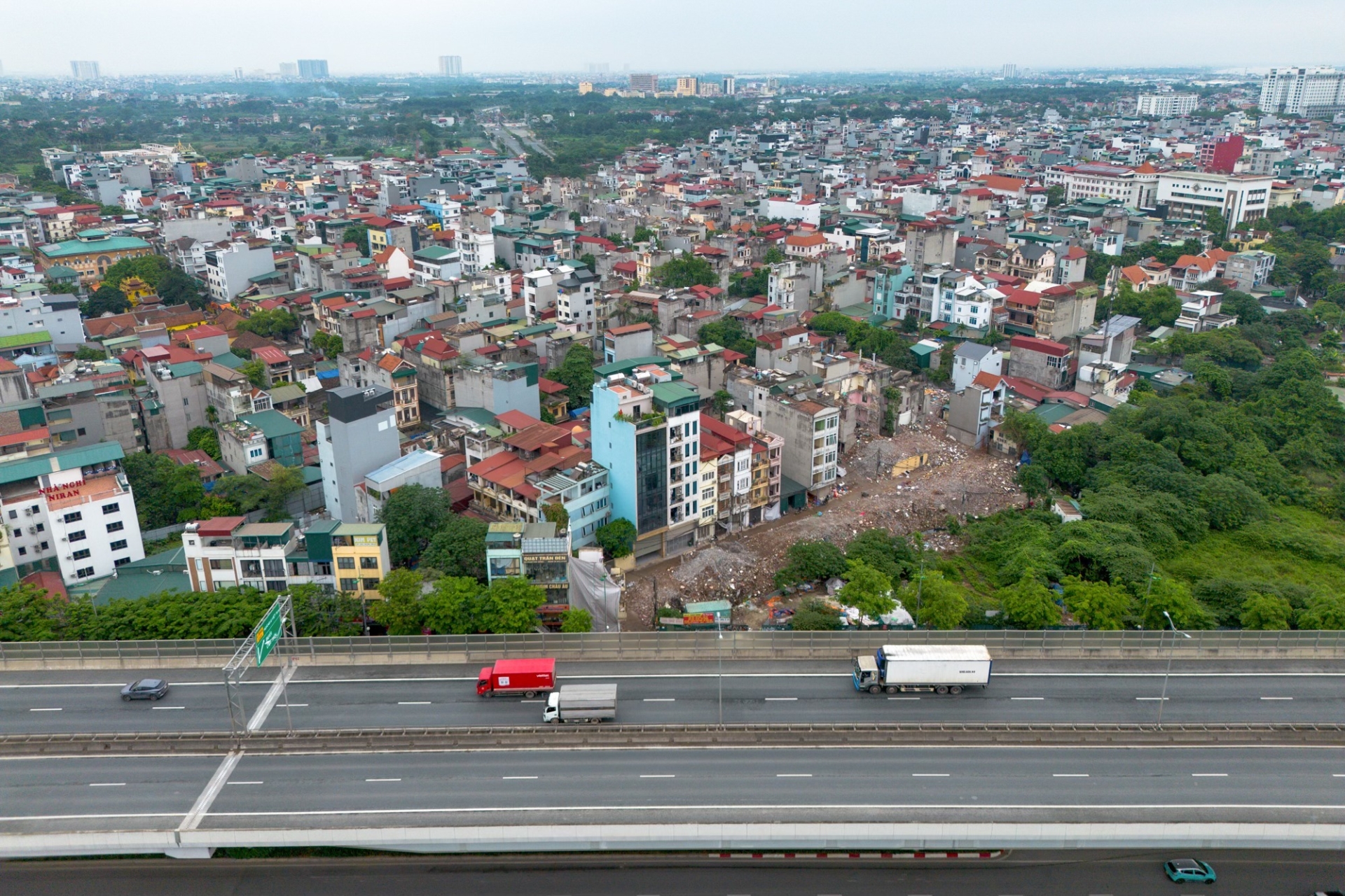 Tây Thăng Long đang tăng tốc giải phóng mặt bằng, hình thành trục kết nối chiến lược phía Tây Hà Nội