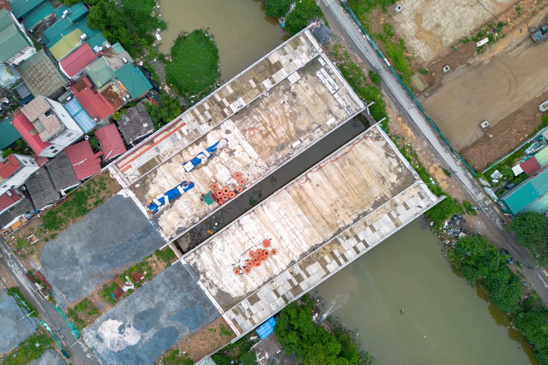 Tây Thăng Long đang tăng tốc giải phóng mặt bằng, hình thành trục kết nối chiến lược phía Tây Hà Nội