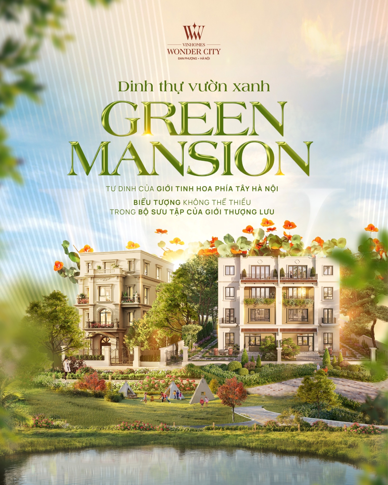 [Bất Động Sản 68 - batdongsan68.vn] Nếu Vinhomes Riverside phía Đông được xem là “tọa độ vàng” của giới thành đạt Hà Nội với không gian ven sông và cộng đồng văn minh, thì Vinhomes Wonder City - Vinhomes Đan Phượng chính là điểm hẹn tiếp theo, mở ra chuẩn sống mới cho tầng lớp tinh hoa phía Tây.