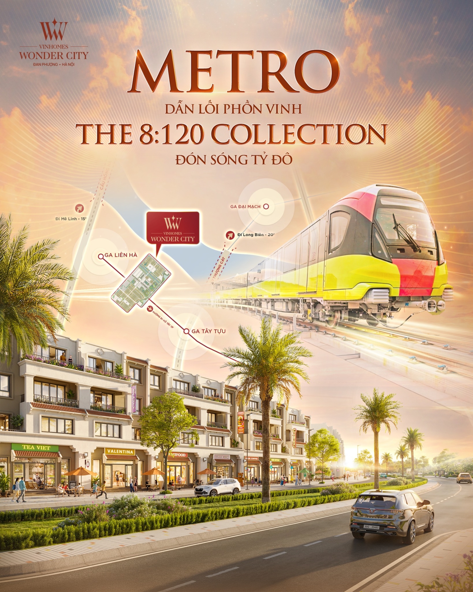 Metro dẫn lối phồn vinh - The 8:120 Collection đón sóng tỷ đô