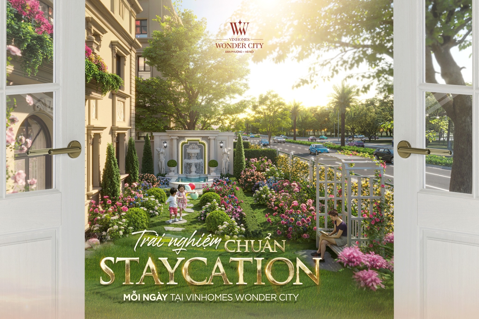 Trải nghiệm chuẩn Staycation mỗi ngày tại Vinhomes Wonder City