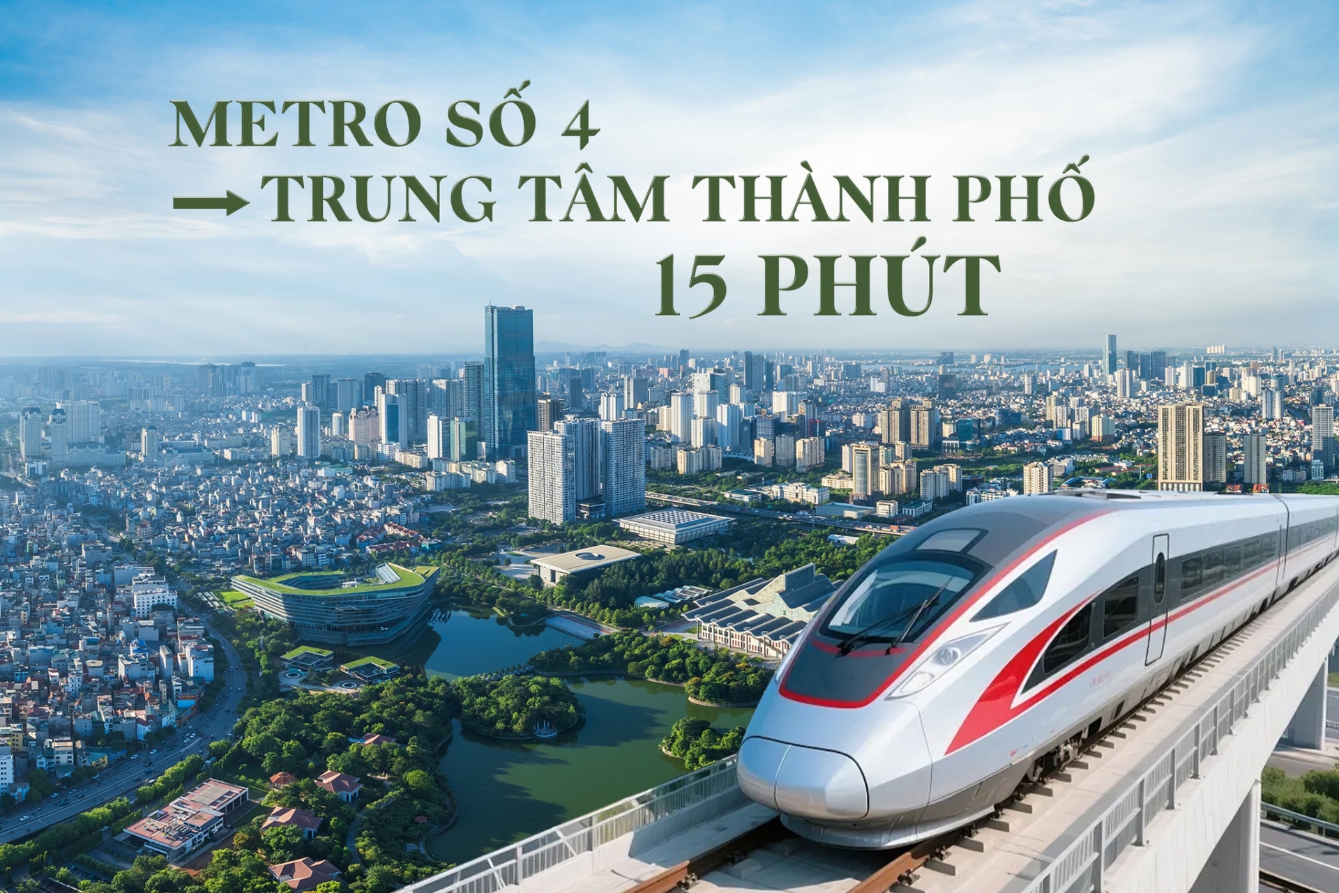 Đô thị 15 phút kết nối trọn vẹn