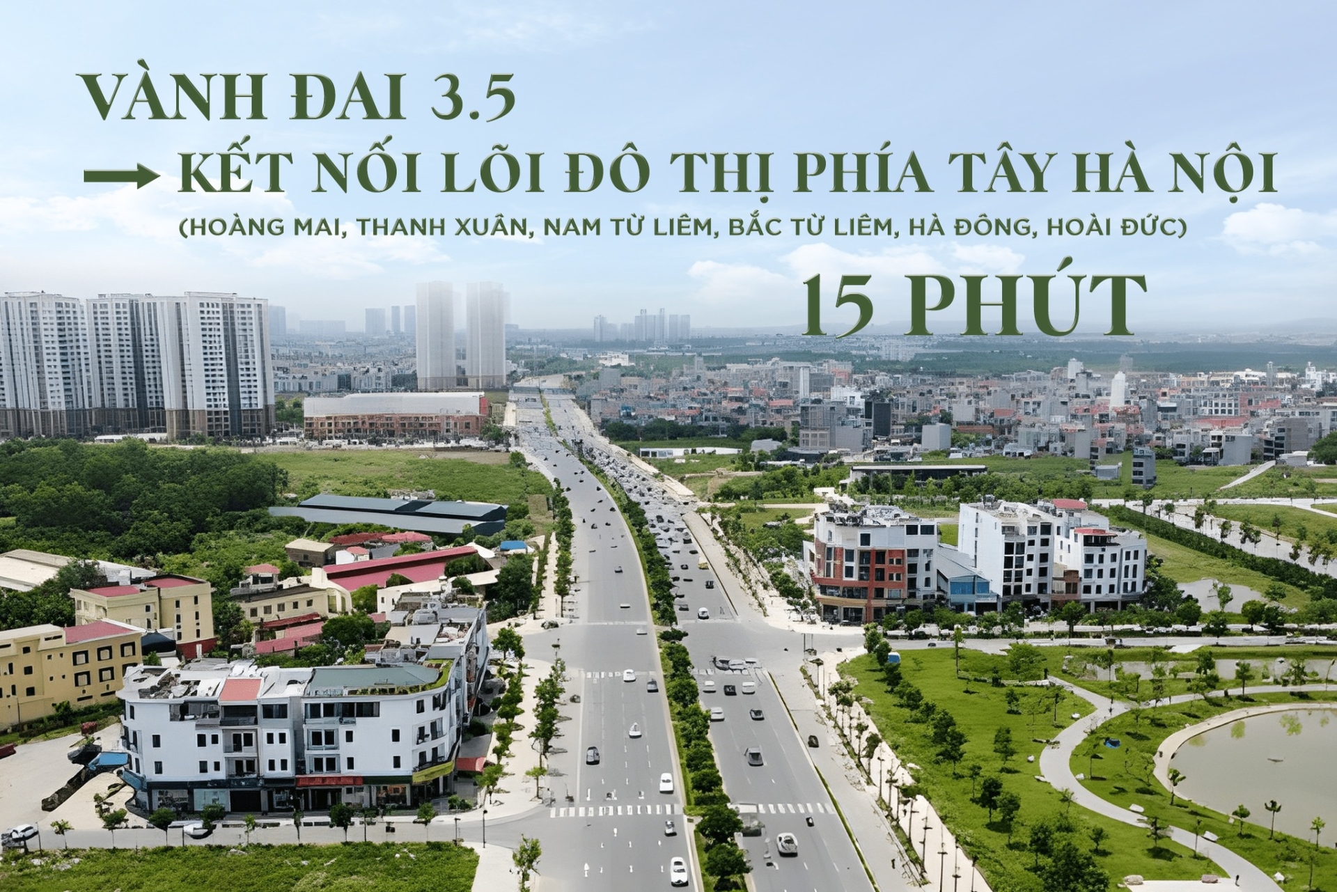 Đô thị 15 phút kết nối trọn vẹn