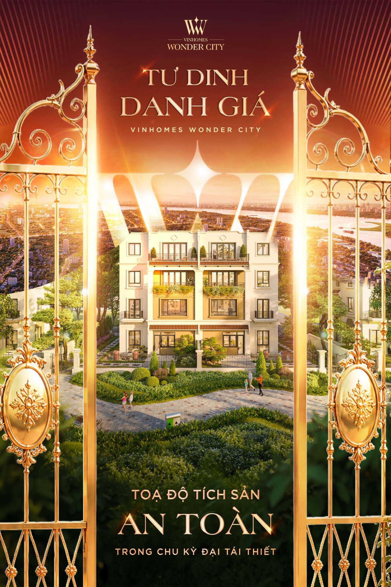 Tư dinh danh giá Vinhomes Wonder City: Tọa độ tích sản an toàn trong chu kỳ đại tái thiết