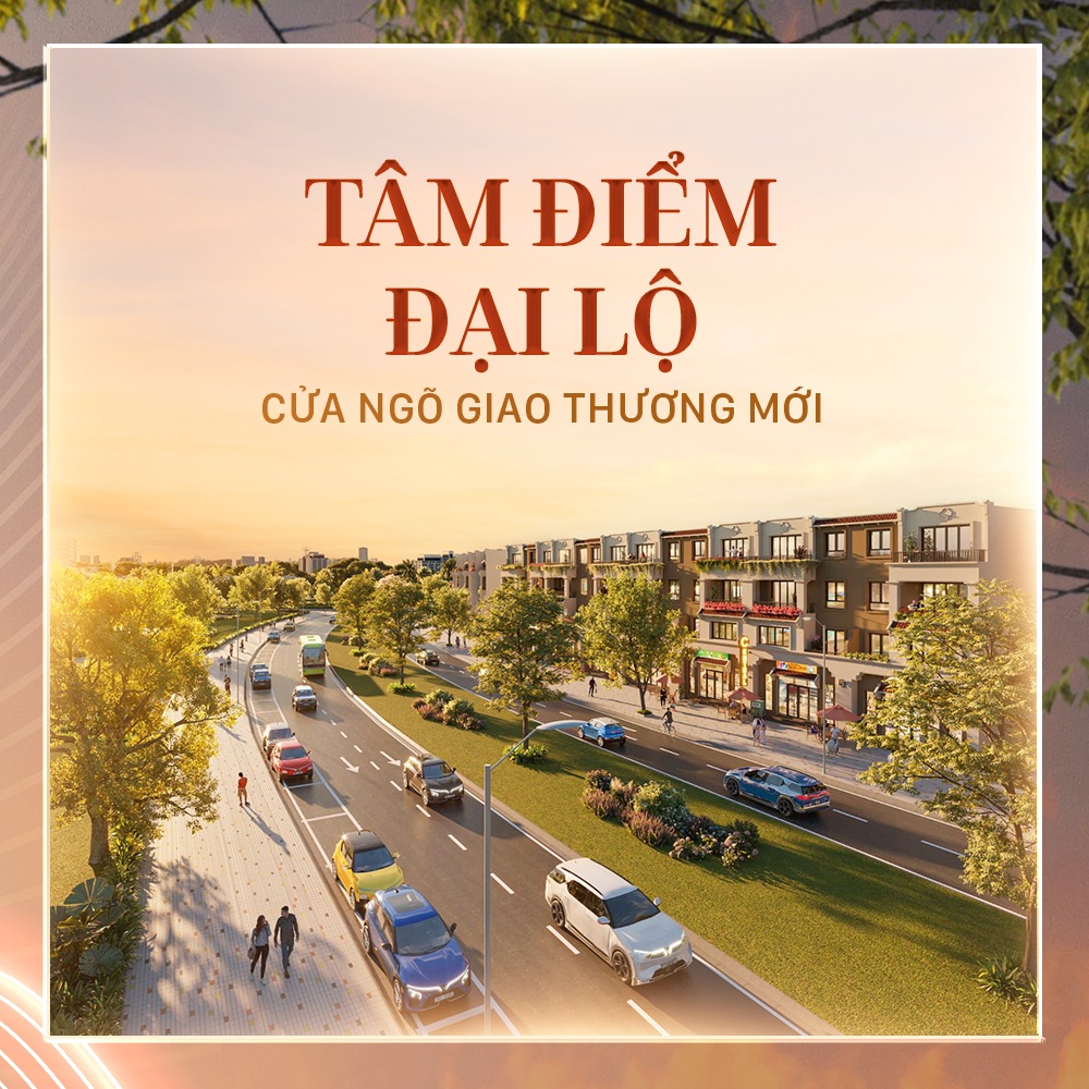 Đại lộ Tây Thăng Long - Mạch sống cho The 8:120 Collection