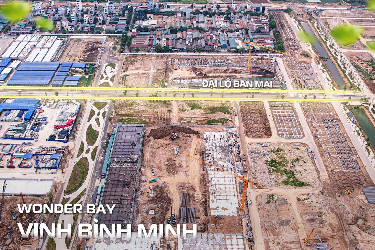 Vinhomes Wonder City - Tiến độ cuối tháng 12: Hình hài đô thị dần rõ nét