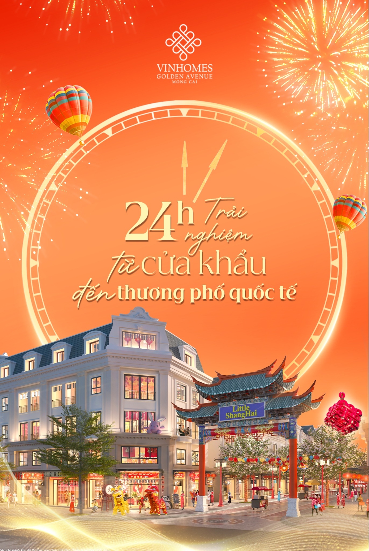 24 giờ trải nghiệm từ cửa khẩu đến Thương phố Quốc tế