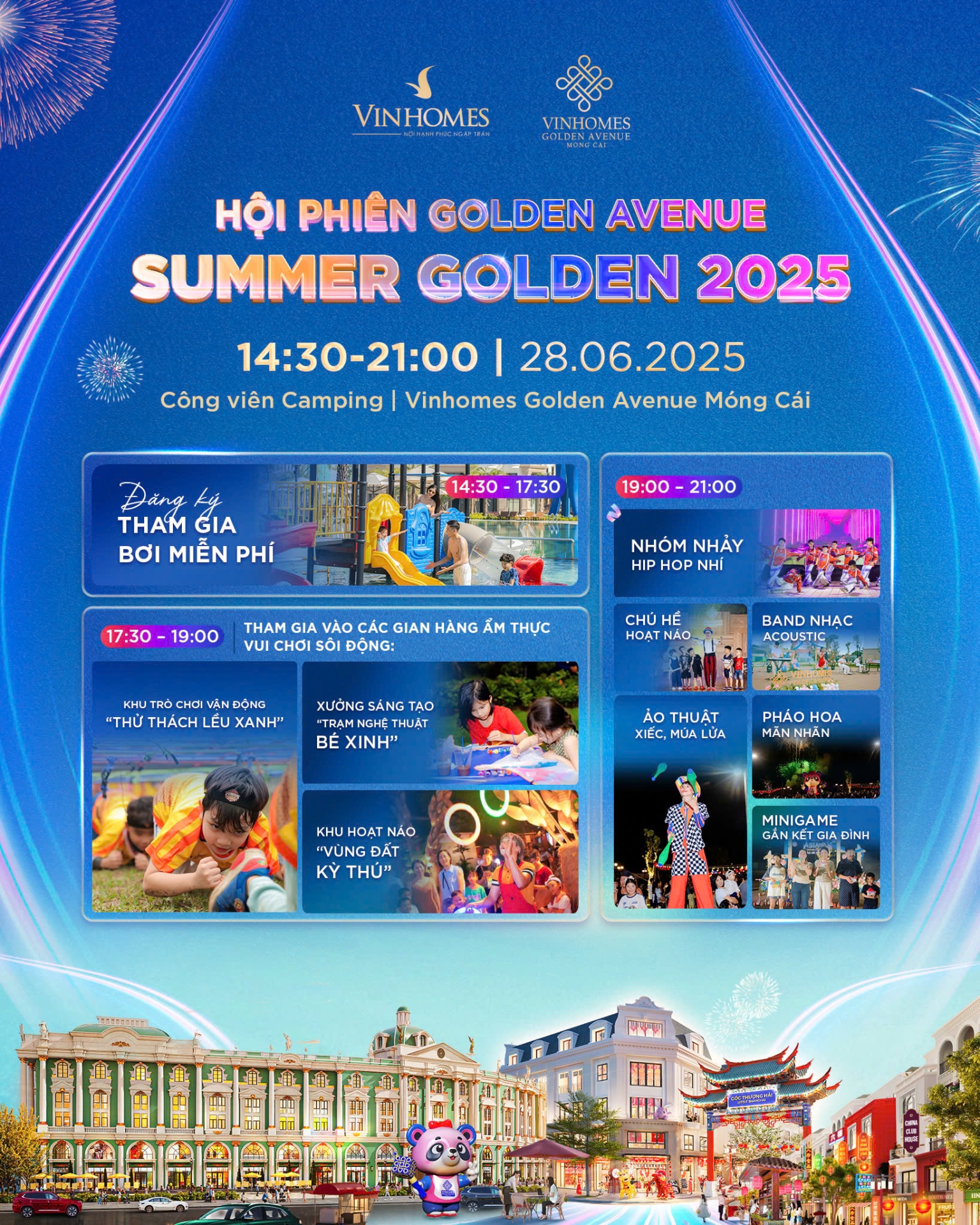 Hội phiên Summer Golden tháng 6.2025 - Pháo hoa tầm cao mãn nhãn, gắn kết gia đình!