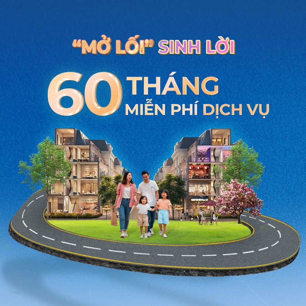 Vừa an cư, vừa sinh lời với Nhà phố