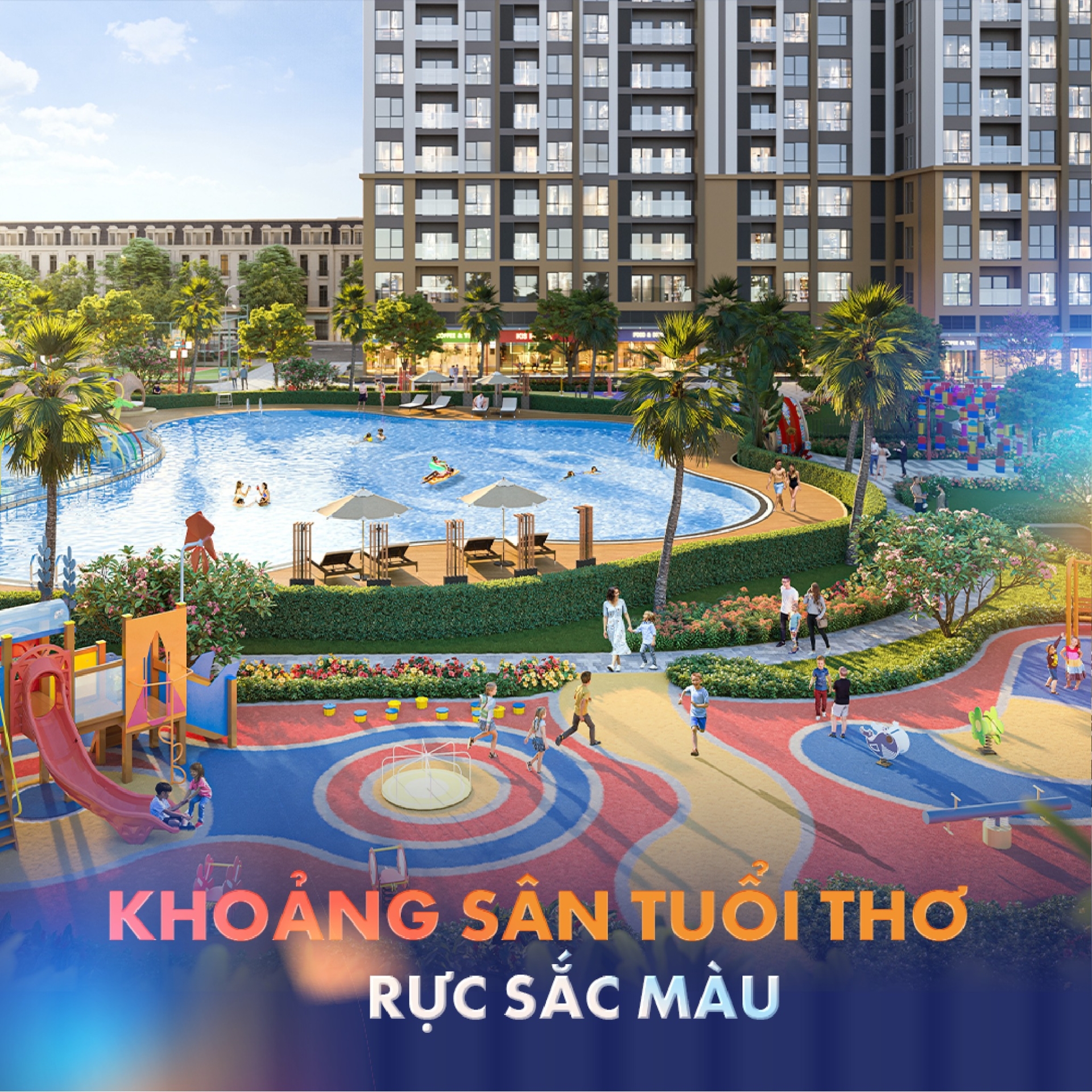 Mở ra thiên đường tuổi thơ ngay thềm nhà tại K‑Park Avenue