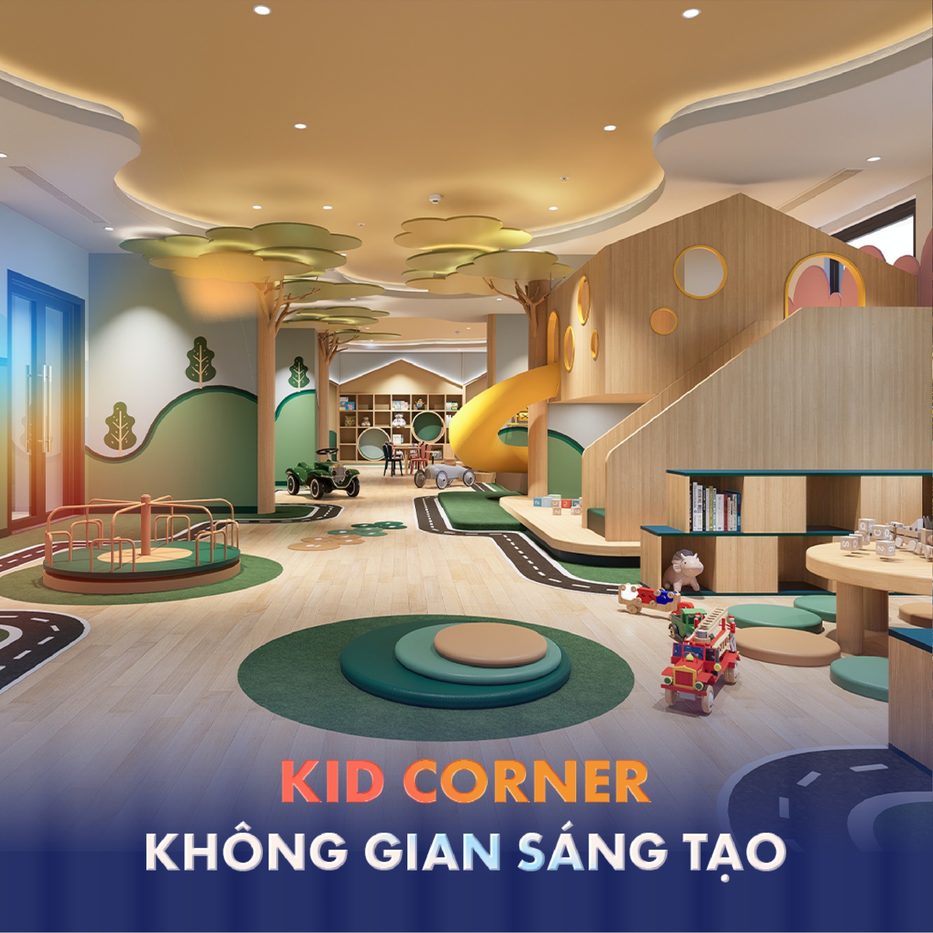 Mở ra thiên đường tuổi thơ ngay thềm nhà tại K‑Park Avenue