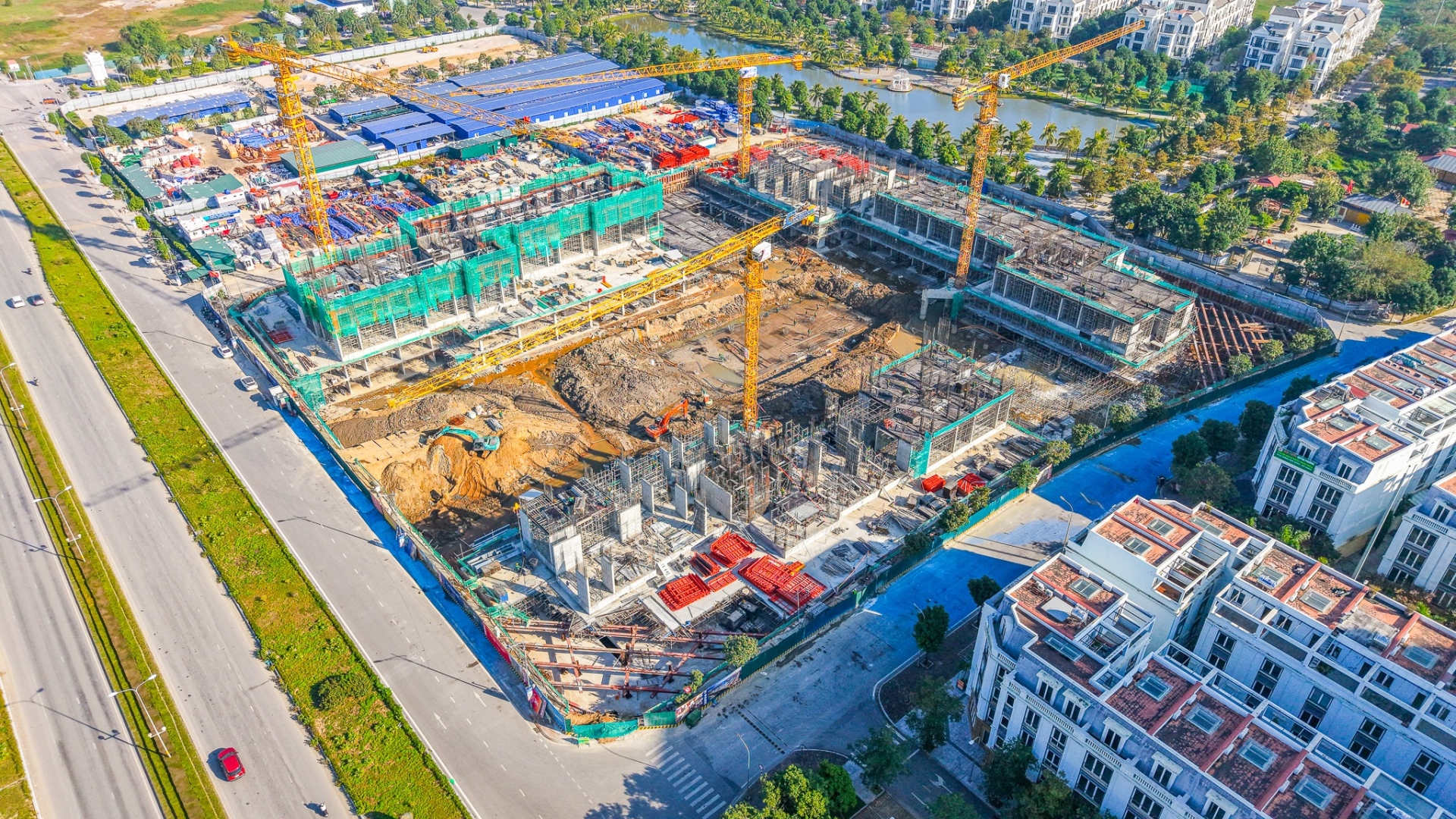 Vinhomes Star City  - Cập nhật tiến độ thi công phân khu K-Park và Kyoto tháng 12.2025