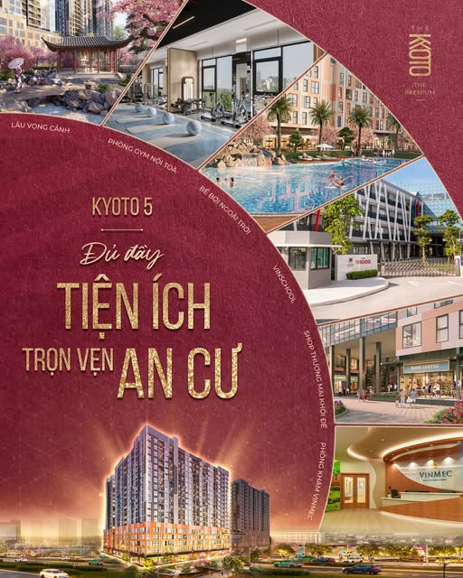 Kyoto 5 - Vinhomes Star City: Đủ đầy tiện nghi, trọn vẹn an cư