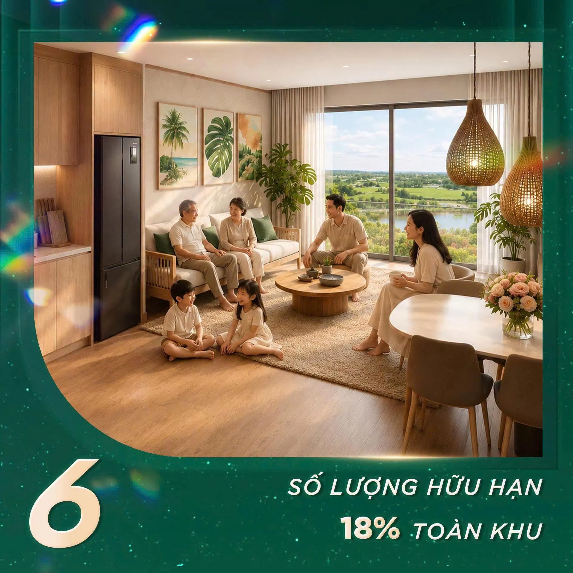 7 lý do sở hữu căn hộ 3PN The Sentosa