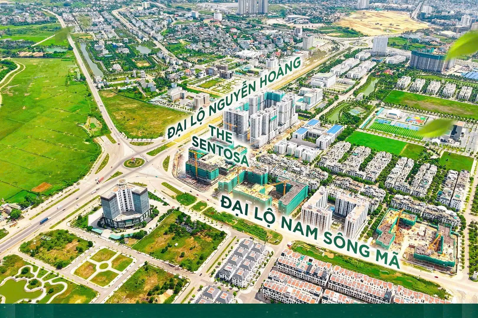 The Sentosa - Thi công đến tầng 7, biểu tượng sống mới tại Vinhomes Star City đang dần hình thành