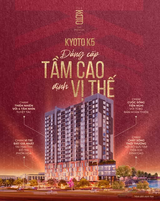 Chính thức ra mắt tòa Kyoto 5: Đẳng cấp tầm cao đẳng vị thế