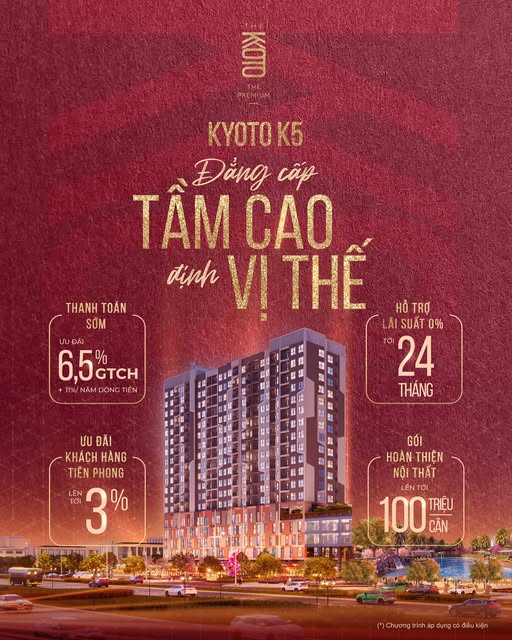 Kyoto K5: Ưu đãi vượt trội - Xứng tầm tinh hoa