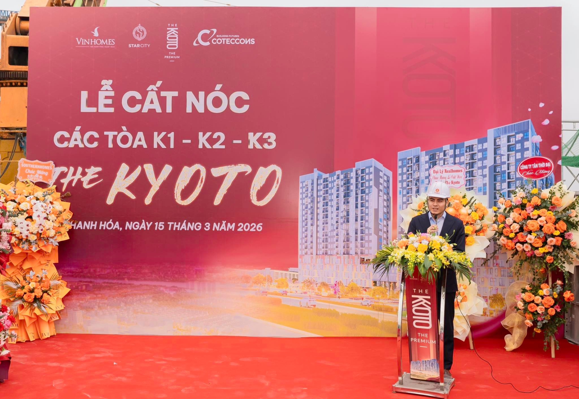 Chính thức cất nóc The Kyoto - Hiện thực hóa chuẩn sống Nhật tại Xứ Thanh