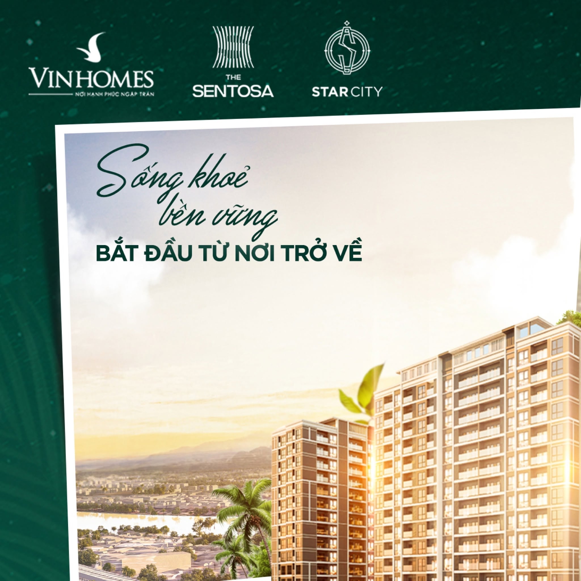 Sống khỏe bền vững bắt đầu từ nơi bạn trở về