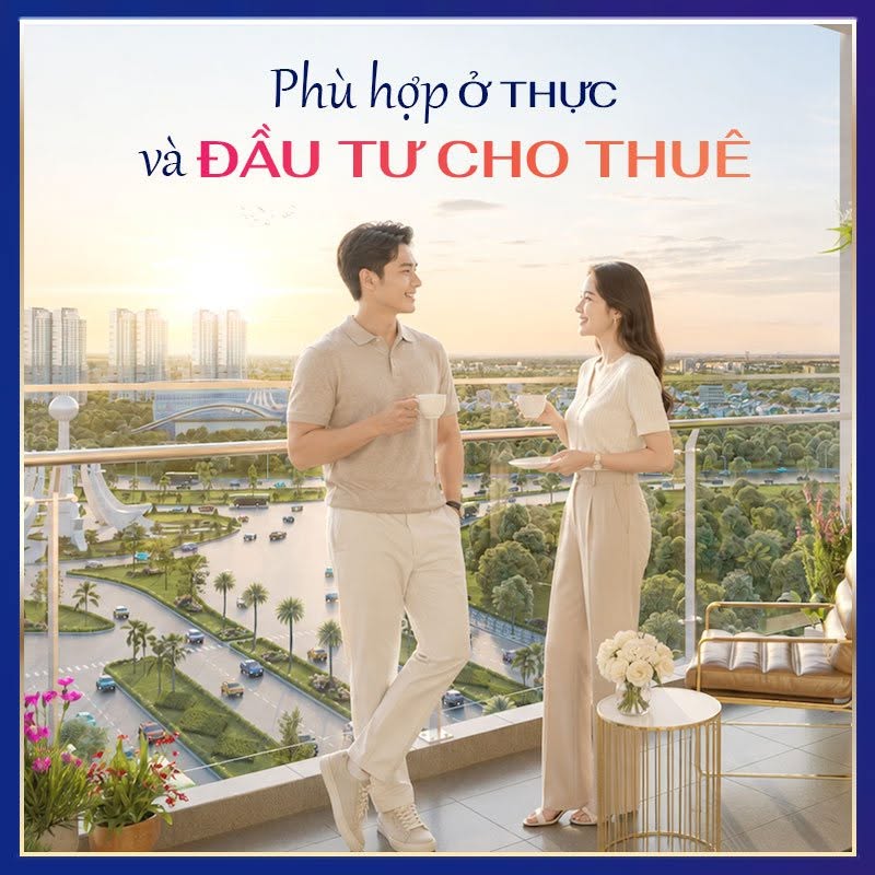 Căn hộ Aura Suite 1PN+ - Thiết kế thông minh, tối ưu diện tích