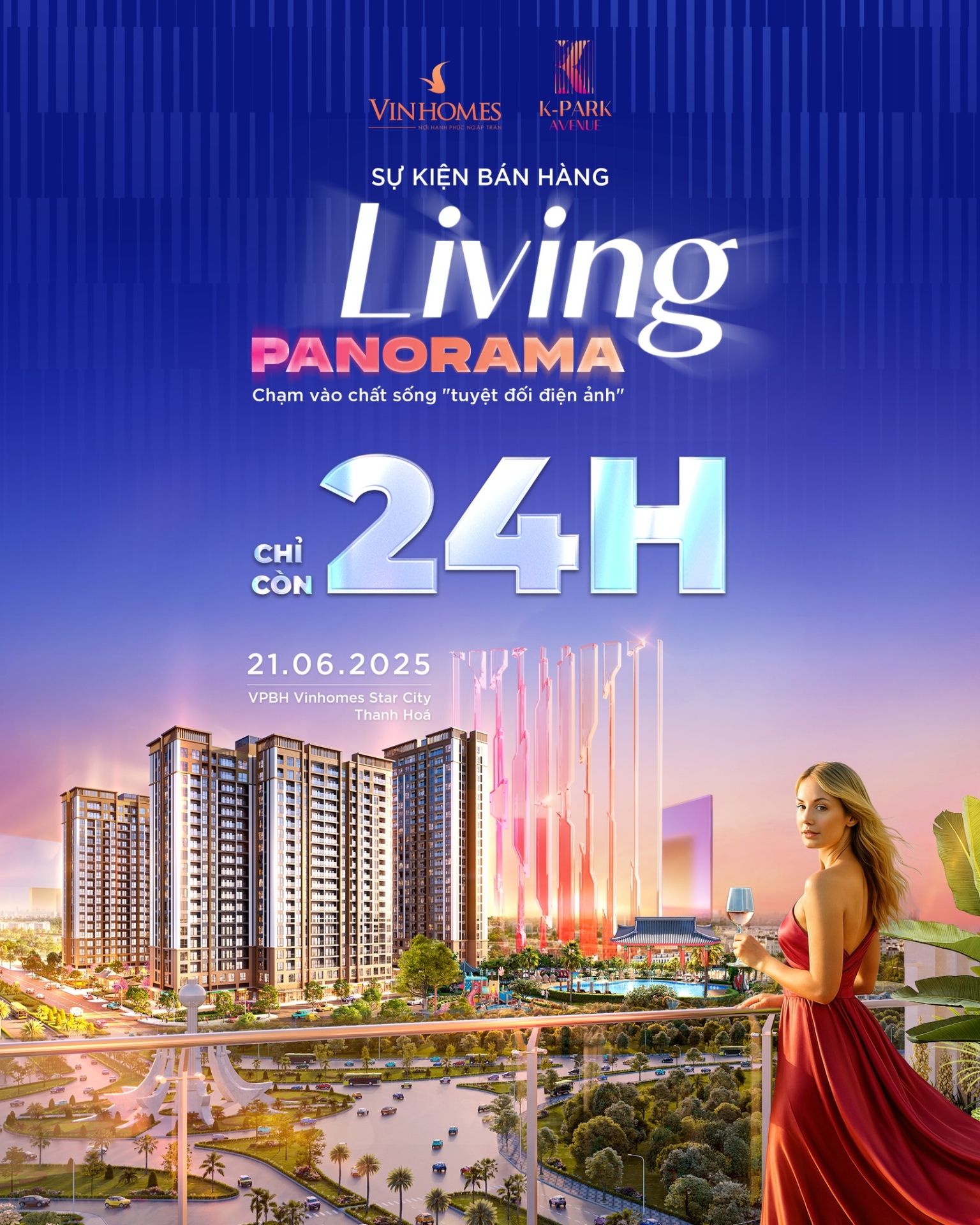 24 giờ đếm ngược - Sẵn sàng chạm vào chất sống điện ảnh tại Living Panorama