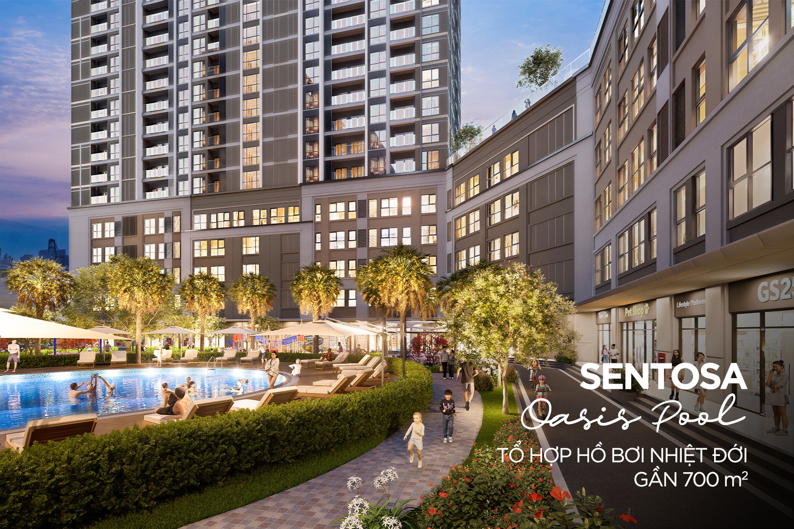 20 tiện ích nội khu The Sentosa - Hệ sinh thái nghỉ dưỡng đậm chất Singapore đầu tiên tại Thanh Hóa