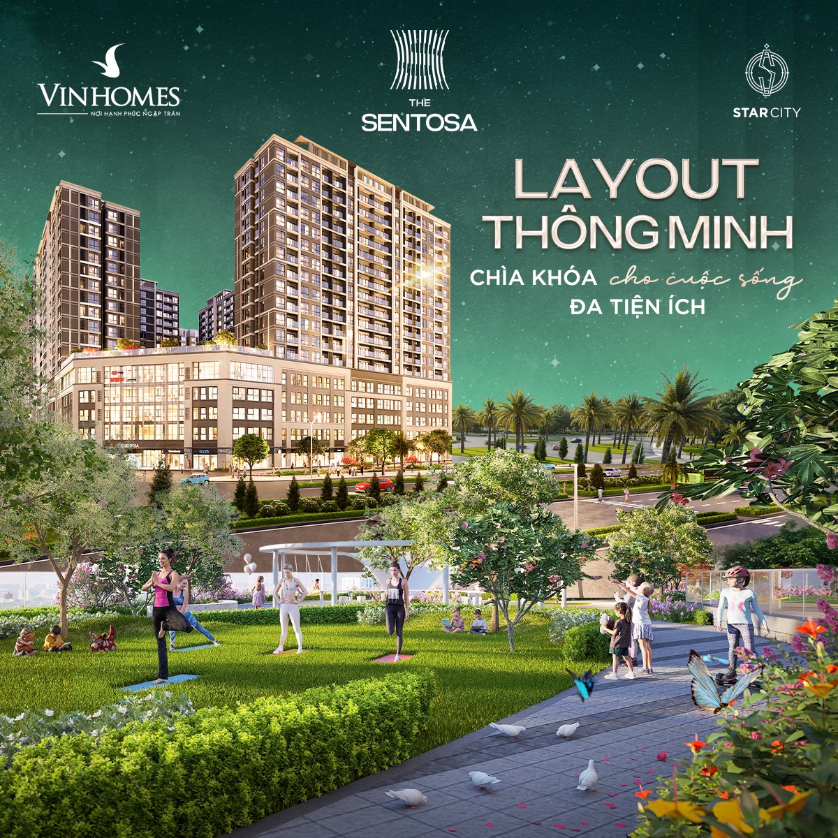 Layout thông minh - Chìa khóa cho cuộc sống đa tiện ích