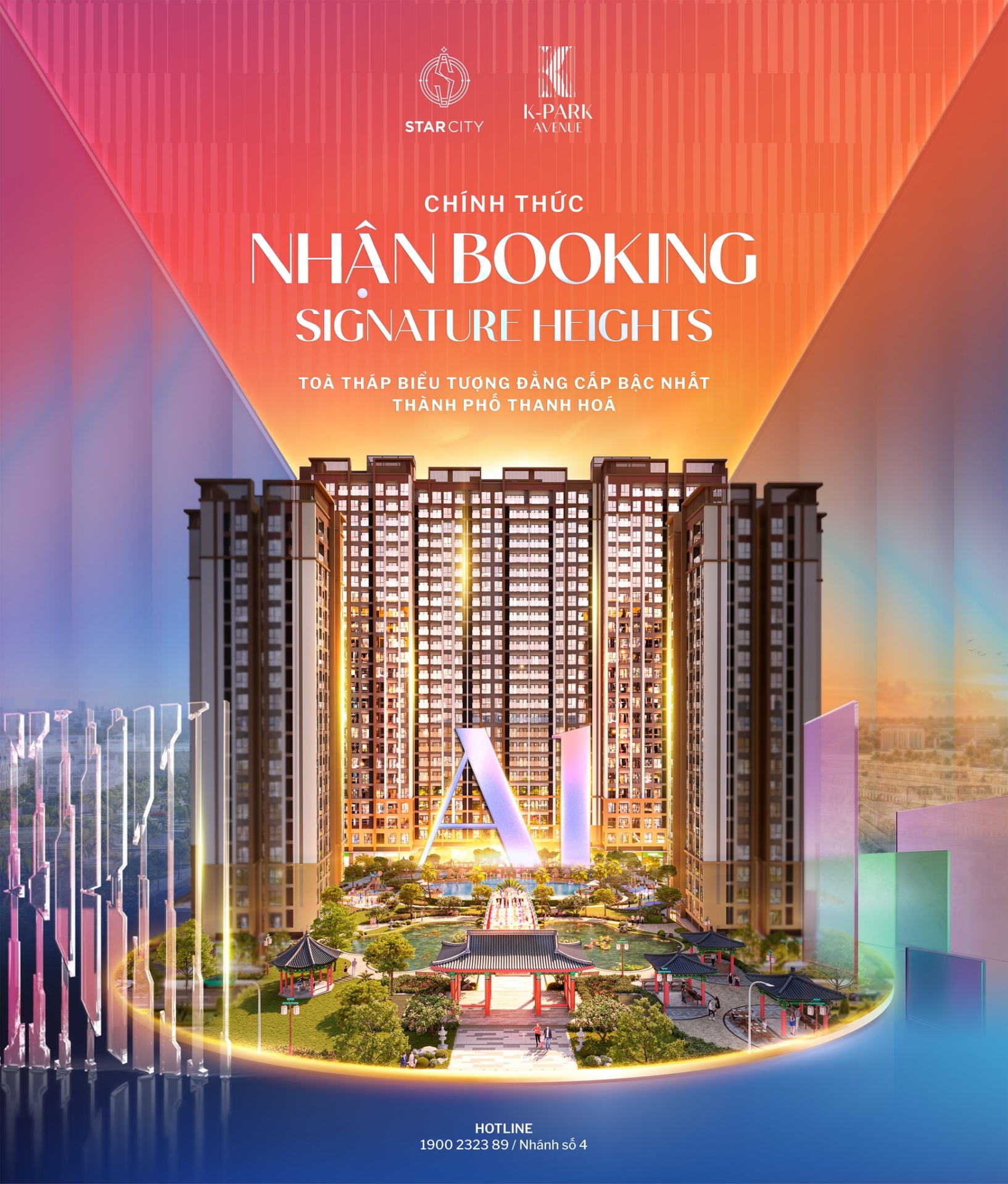Chính thức nhận booking Tòa A1 K‑Park Avenue: Tòa tháp biểu tượng, đẳng cấp bậc nhất TP. Thanh Hóa