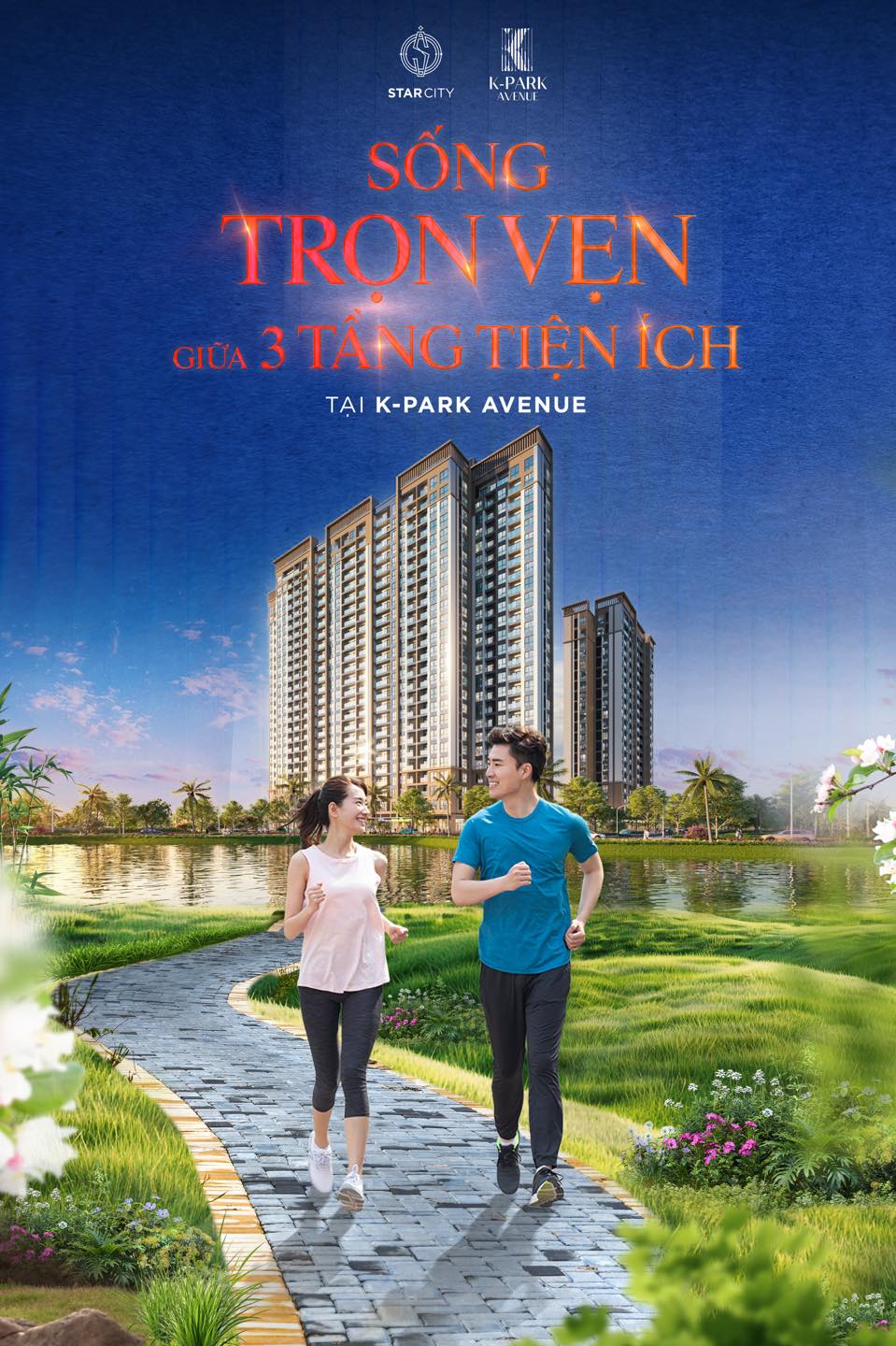 Sống trọn vẹn mỗi ngày giữa 3 tầng tiện ích tại K-Park Avenue