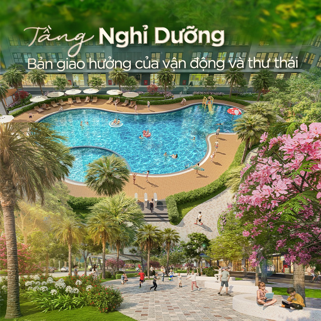 Trở thành chủ nhân của Tòa S1 The Sentosa - Khi 4.000m² hệ tiện ích trở thành 