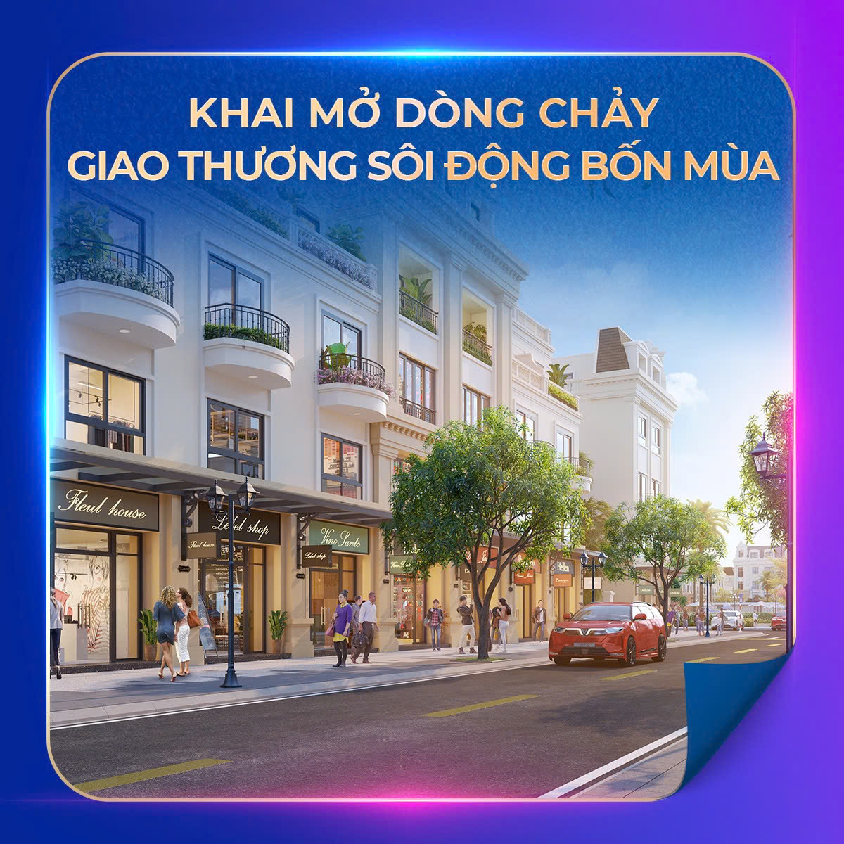 Bàn giao nhộn nhịp - Khu phố thương mại đẳng cấp Quốc tế tại Vinhomes Golden Avenue đã sẵn sàng trao tay các nhà đầu tư.